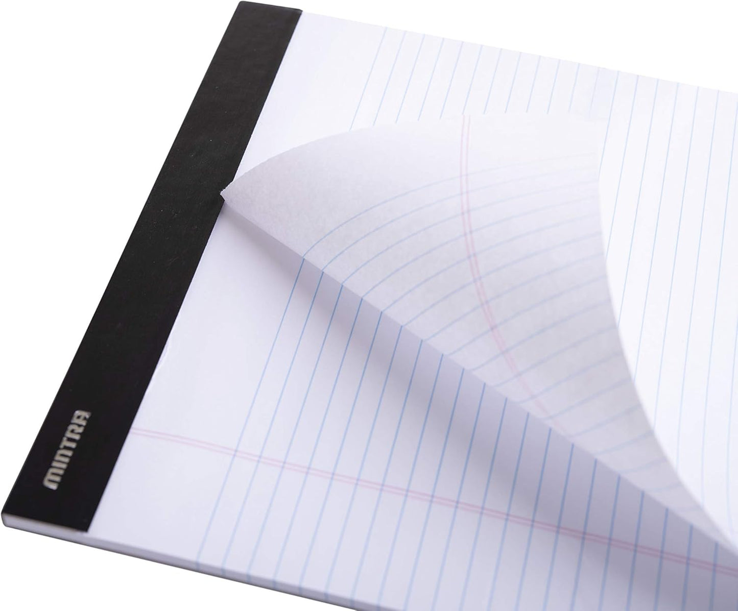 Mintra Office Legal Pads - ((PREMIUM WHITE 6pk, 5in x 8in, NARROW RULED))