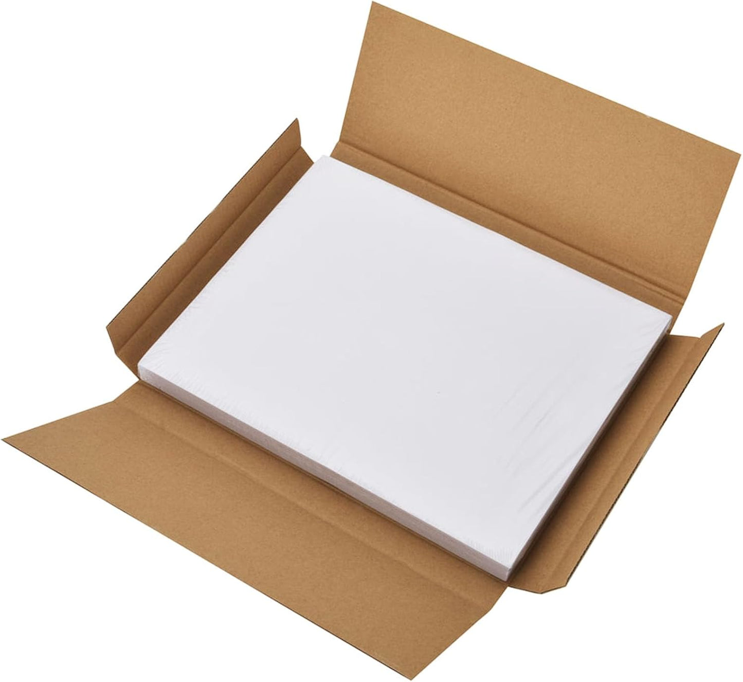 Coopaty 200 Sheets FBA Adderss Labels, 6 per Sheet 3-1/3" x 4" Label Stickers for Laser & Inkjet Printers, 6 Up Shipping Labels, 1200 Printable White Sticker Paper