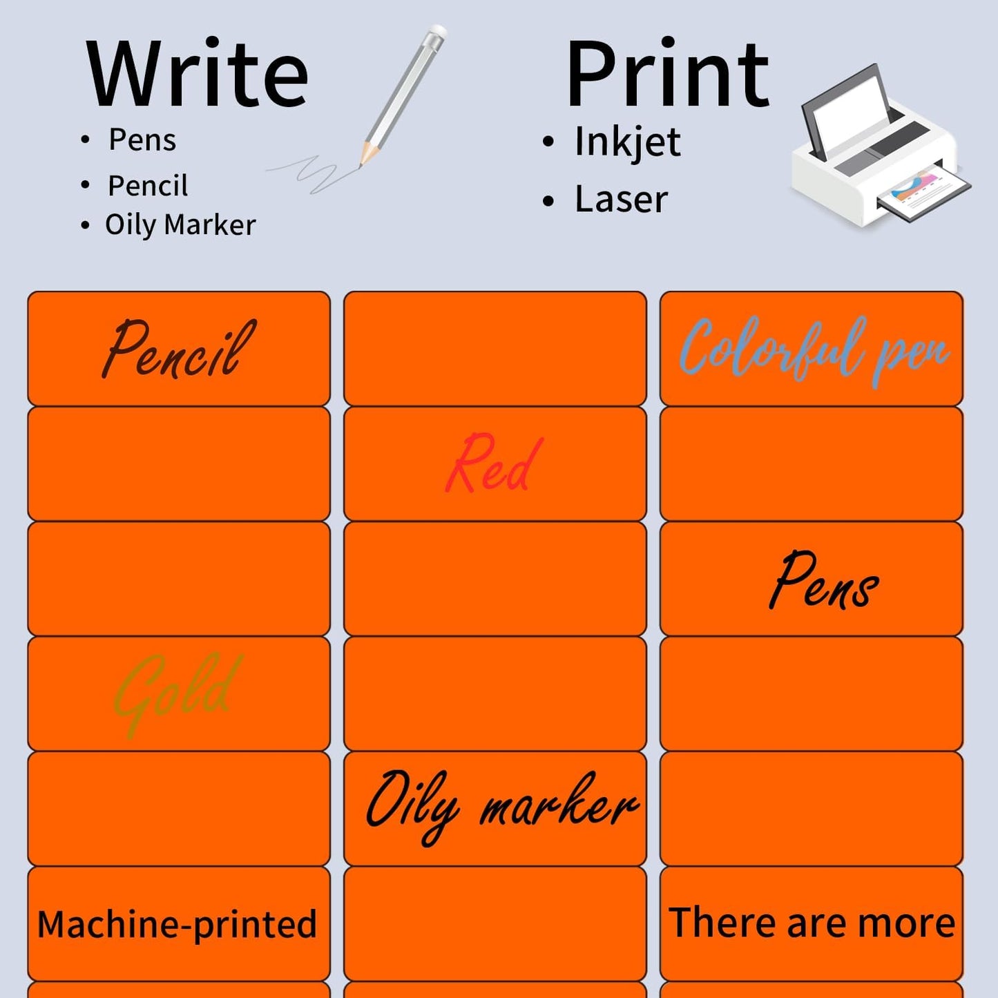 STARLIBOO 1" x 2-5/8" Neon Colored Labels Stickers Fluorescent Bright Neon Color Address Labels for Laser/Inkjet Printer, Permanent Adhesive- 600 Pcs/ 4Colors