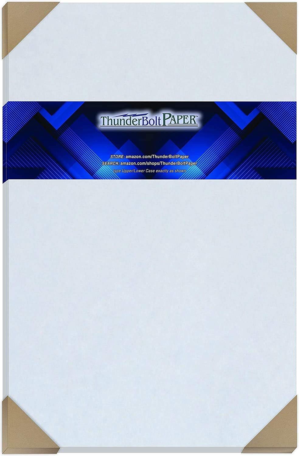 25 Blue Parchment 65lb Cover Weight Paper 11 X 17 Inches Cardstock Colored Sheets Tabloid|Ledger Size -Printable Old Parchment Semblance