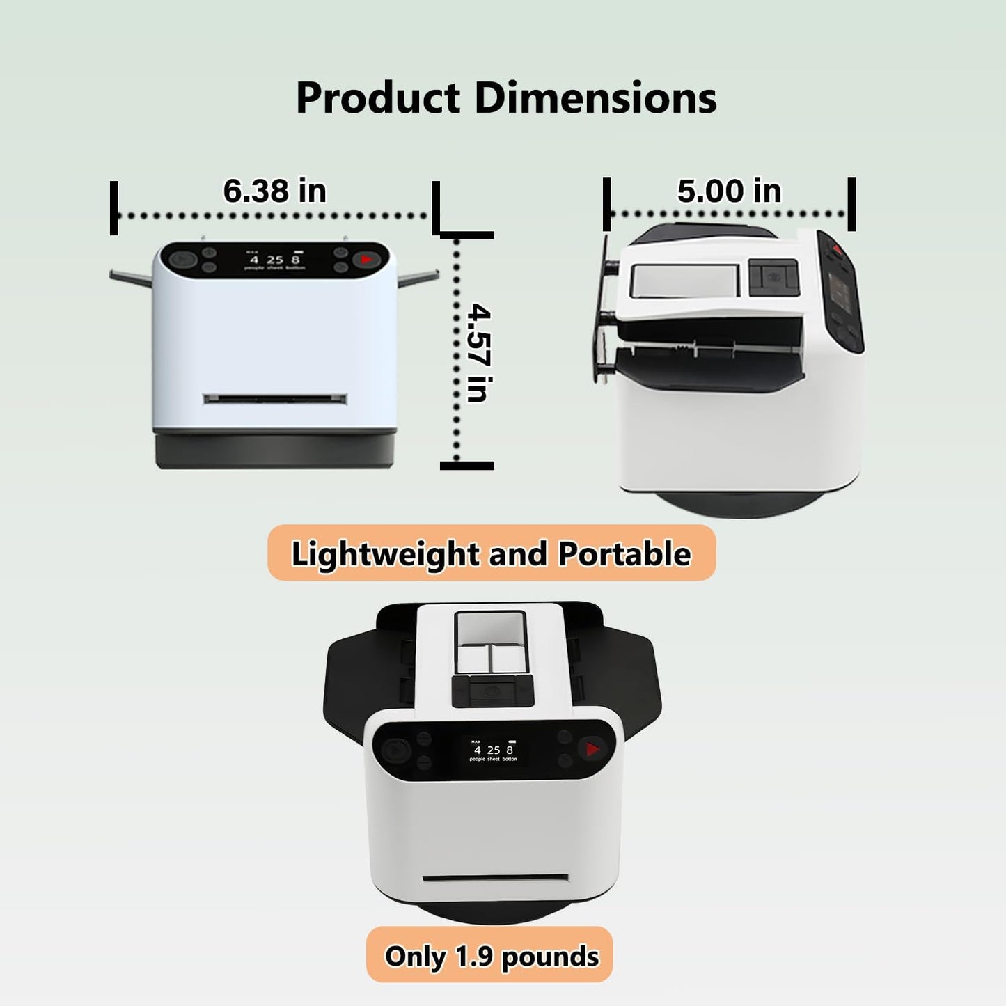 5th All in One Card Shuffler and Dealer | Hands Free Shuffling or Dealing | One-Touch Deal After Shuffle| RC Card Calling| Multi-Card Dealing and More - White, Woks with UNO, Poker, More