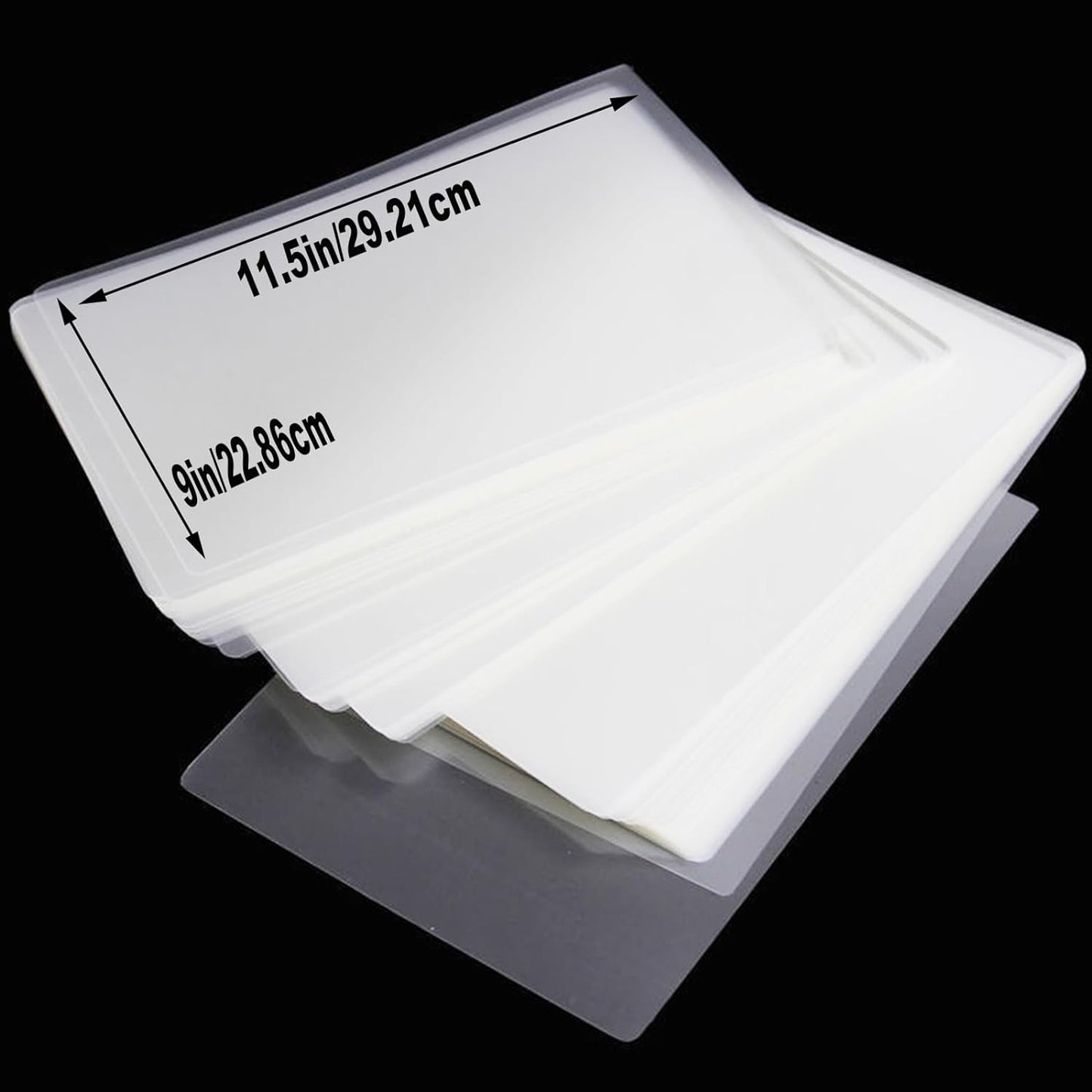 1000 Pack Laminating Sheets, Clear 9 x 11.5 Inch Thermal Laminating Pouches for Thermal Laminator, 3 Mil Lamination Sheet Paper, Letter Size, HeatSeal
