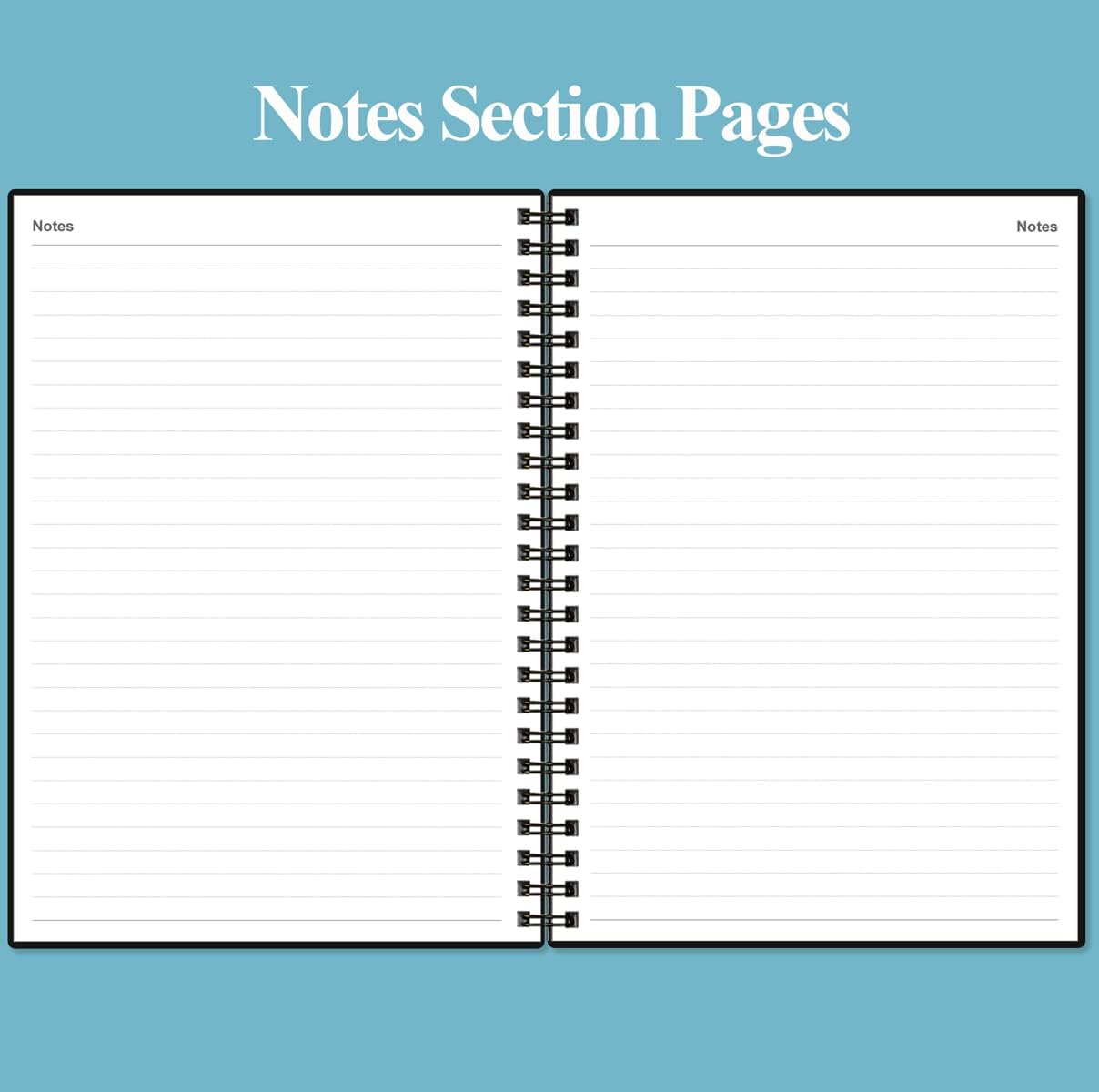 Accounting Ledger Book - A5 Ledger Book for Bookkeeping, Small Businesses & Personal Use, Expense Tracker Notebook for Tracking Money, Expenses, Deposits & Balance, 5.8" x 8.4", Black