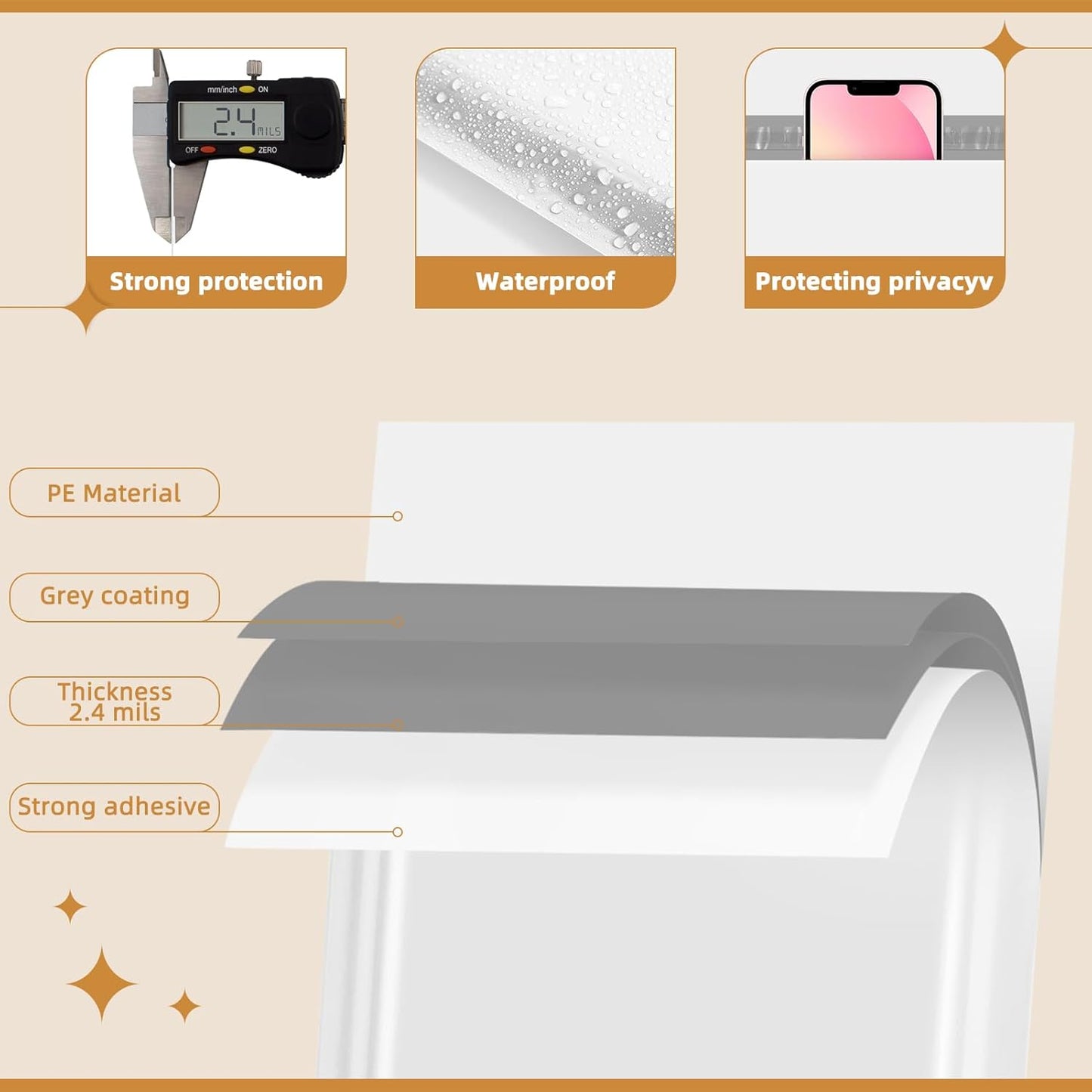 Fuxury 250 Pcs 24x36" Poly Mailers,Waterproof Mailing Envelopes for Clothing, Strong Adhesive Poly Shipping Postage Bags for Small Business(White)