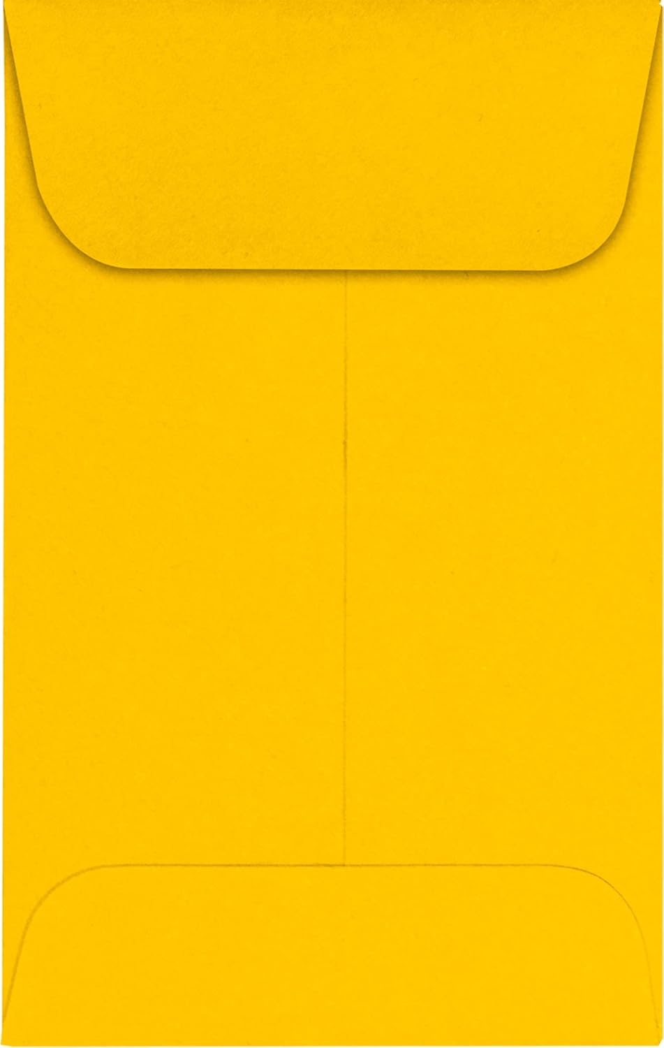 LUXPaper #1 Coin Envelopes | 2 1/4" x 3 1/2" | Sunflower Yellow | 80lb. Text | 50 Qty