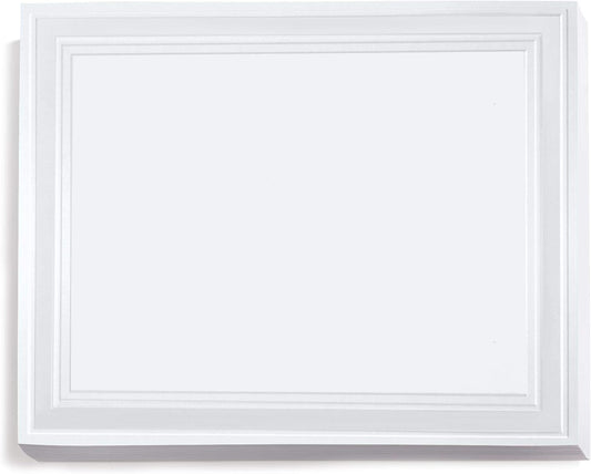 PaperDirect Pristine Specialty Certificates, 50 Sheets of 38lb White Paper, 8½" x 11", Pearl Bold Foil Border, Perfect for Awards, Students, Employees, Volunteers, Course Completion, Diplomas