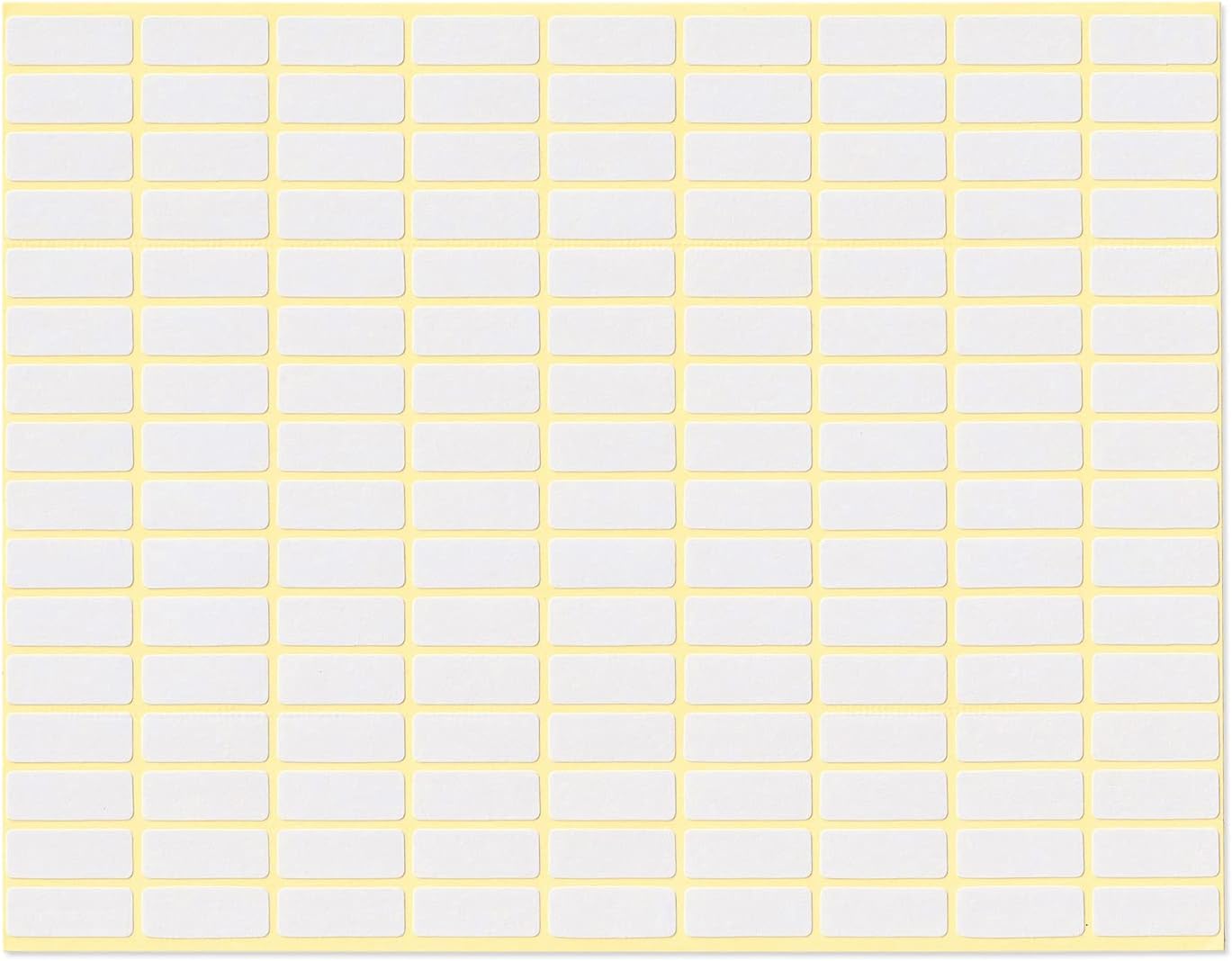 dealzEpic - Self-Adhesive Writable Blank Paper Label Stickers - 8x20mm