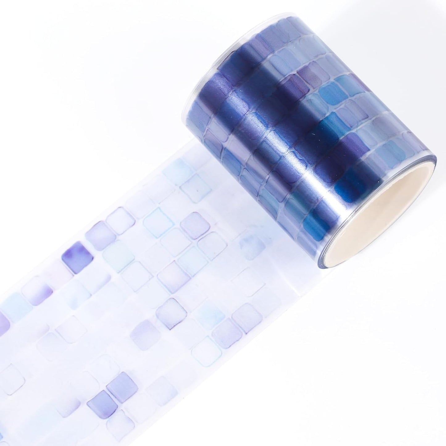 PET Tape for Journal Scrapbooking - Blue Ocean Wave Inspired Journal PET Tape Scrapbook Supplies, Notebook Scrapbook Bottle Crafts Decor