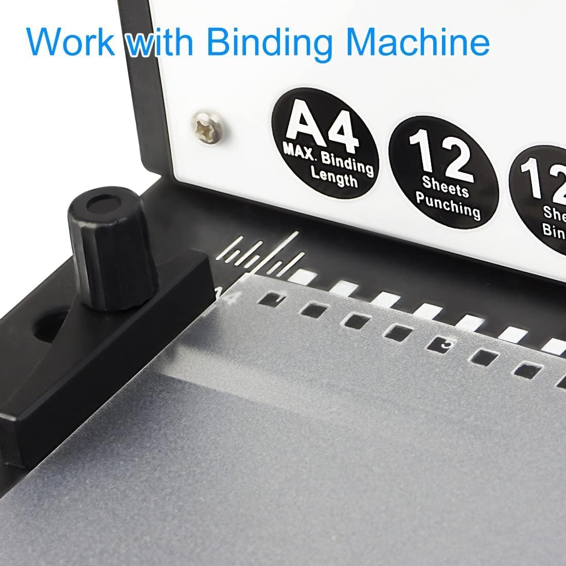 Rayson Frosted Binding Covers - 23 mil Polypropylene (PP) Matte Finish, 8.5" × 11", Durable Un-Punched Plastic Binding Covers, 50/Pack (PP650MT)