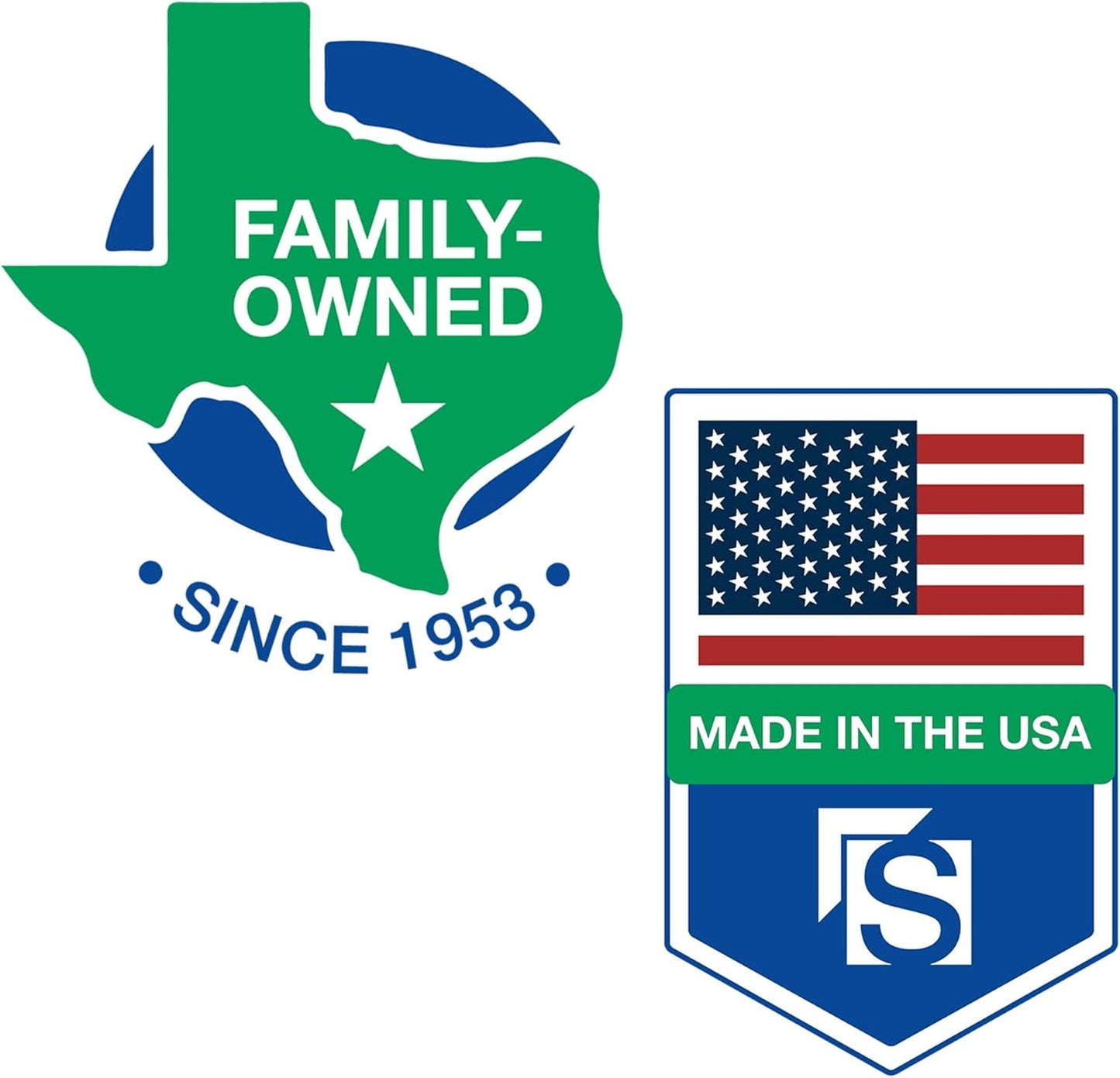 Samsill 2 Inch 3 Ring Binders, Made in USA, Economy Round Ring, Clear View Cover, 425 Sheet Capacity - for School, Home, Office - Red, 12 Pack