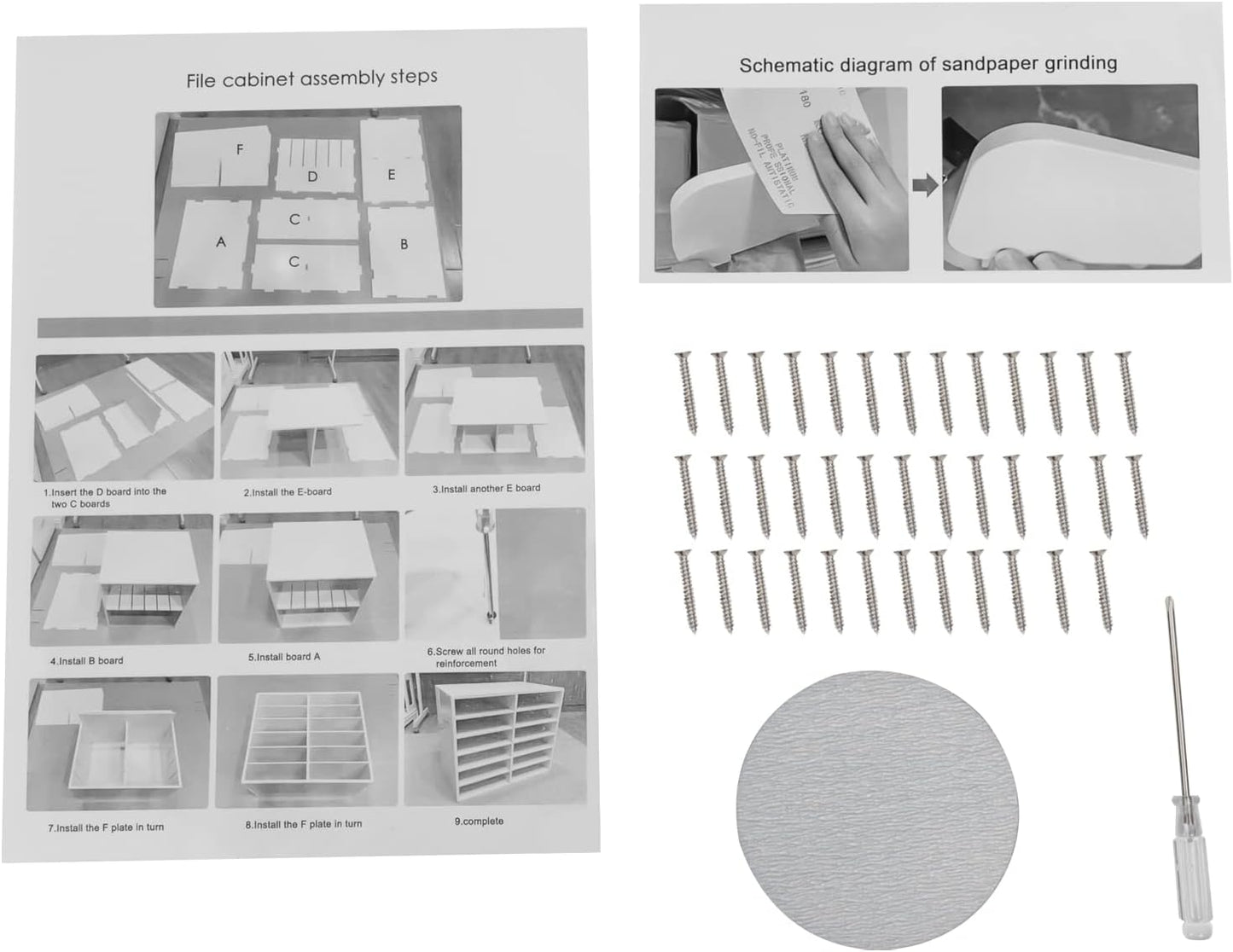 Literature Organizer 27 Slots Compartments Desktop File Sorter Mail Center Paper Storage Cabinet Home & Office Mailbox School Classroom Keepers