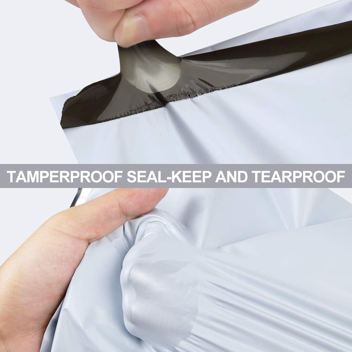 UCGOU Poly Mailers 19x24 Inch White 100 Pack Extra Large Shipping Bags Strong Thick Mailing Envelopes Self Seal Adhesive Waterproof and Tear Proof Boutique Postal for Clothing Quilt and More