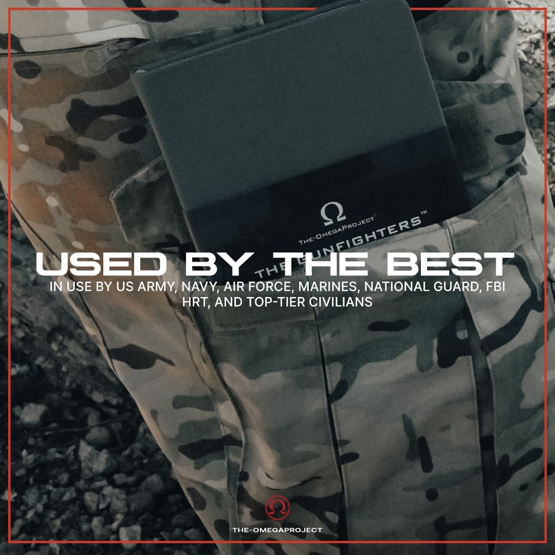 The Omega Project Gunfighters Journal – Tactical Training Logbook for Firearms Mastery and Mission Planning