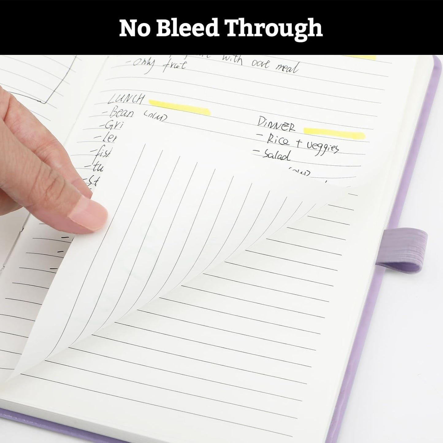 Hardcover Lined Bullet Dotted Journal Notebook, A5 140 192 Pages 100 120Gsm Paper College ruled for School,Work,Travel,and Daily Planning，5.7''*8.3'' (12, Lavender, A5 Lined)