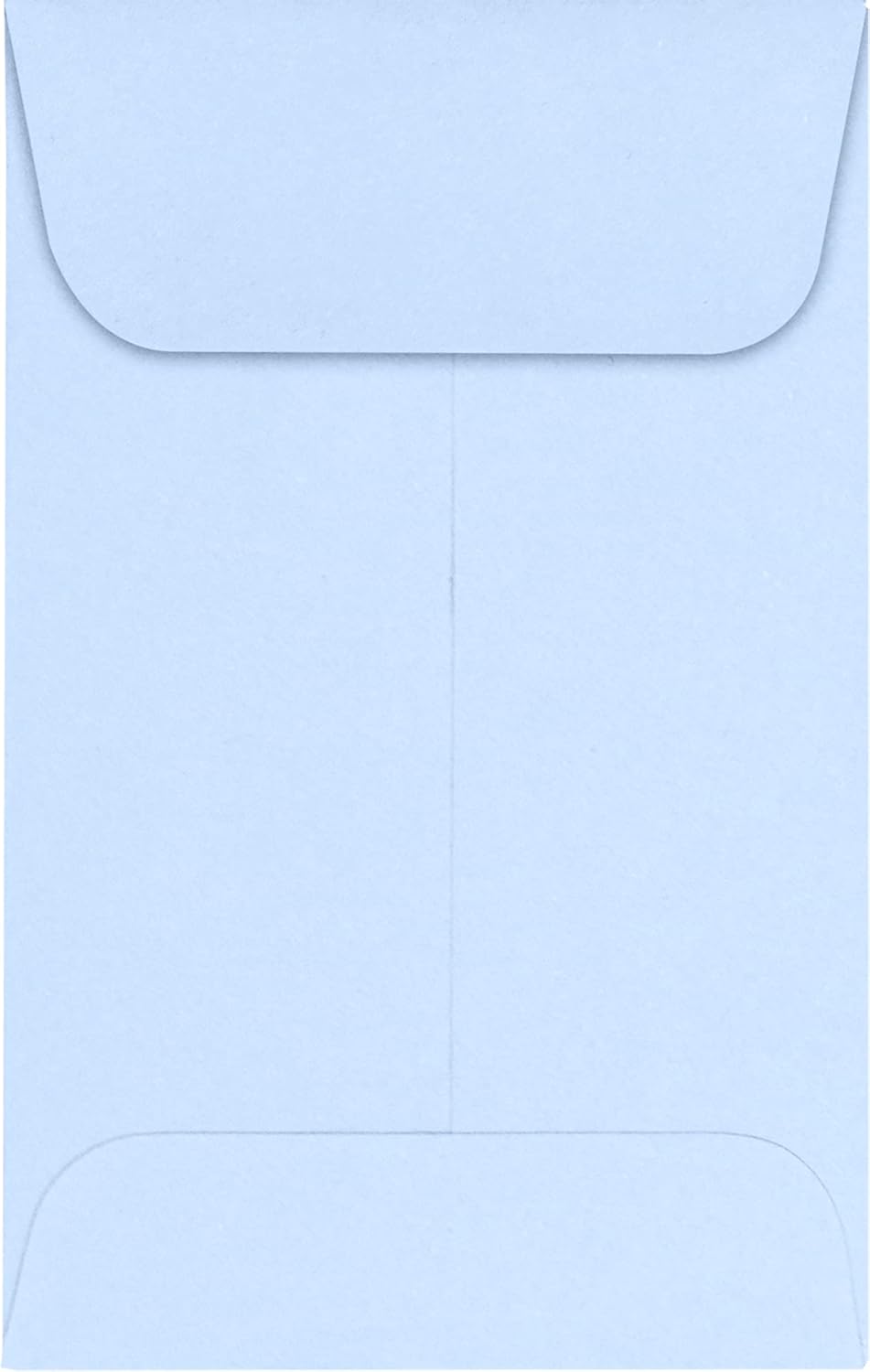 LUXPaper #1 Coin Envelopes | 2 1/4" x 3 1/2" | Baby Blue | 80lb. Text | 50 Qty