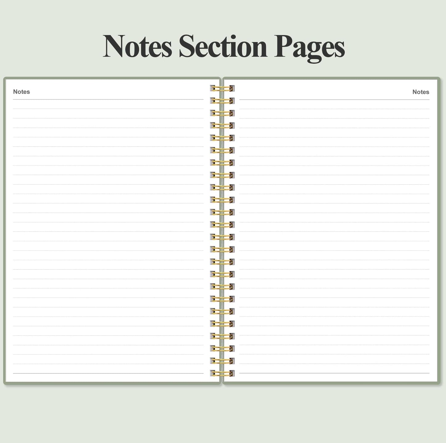 Accounting Ledger Book - A5 Ledger Book for Bookkeeping, Small Businesses & Personal Use, Expense Tracker Notebook for Tracking Money, Expenses, Deposits & Balance, 5.8" x 8.4", Green