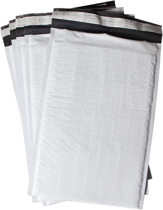 50/100/200/300/400/500 pcs #6 12.5x19 Poly Bubble Padded Envelopes Mailers Shipping Bags AirnDefense (50)