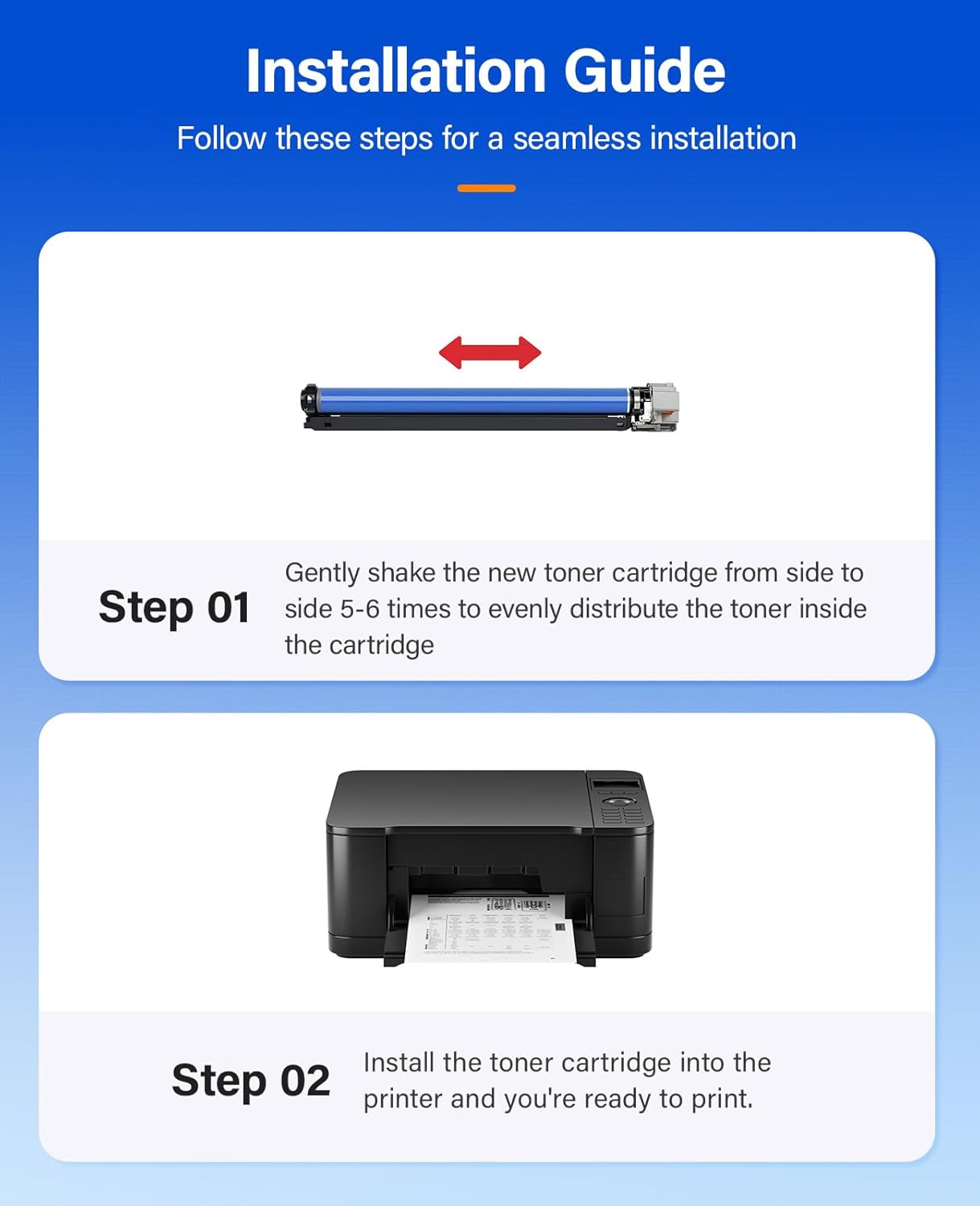 013R00662 Drum Unit Set 4-Pack Black Cyan Magenta Yellow Replacement for Xerox Workcentre 7525 7530 7535 7545 7556 7830 7855 7970 7835i 7845i AltaLink C8030 C8035 C8045 C8055 C8070 Printer Image-Drum