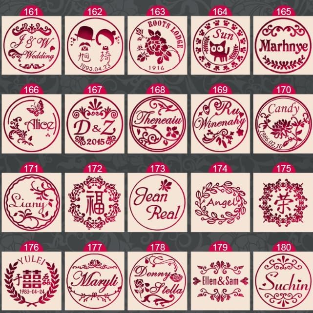 YGHM Vintage Custom Seal Wax Stamp - Personalized Logo/Image Design, Perfect for Wedding Invitations, Envelopes & Hand Crafts