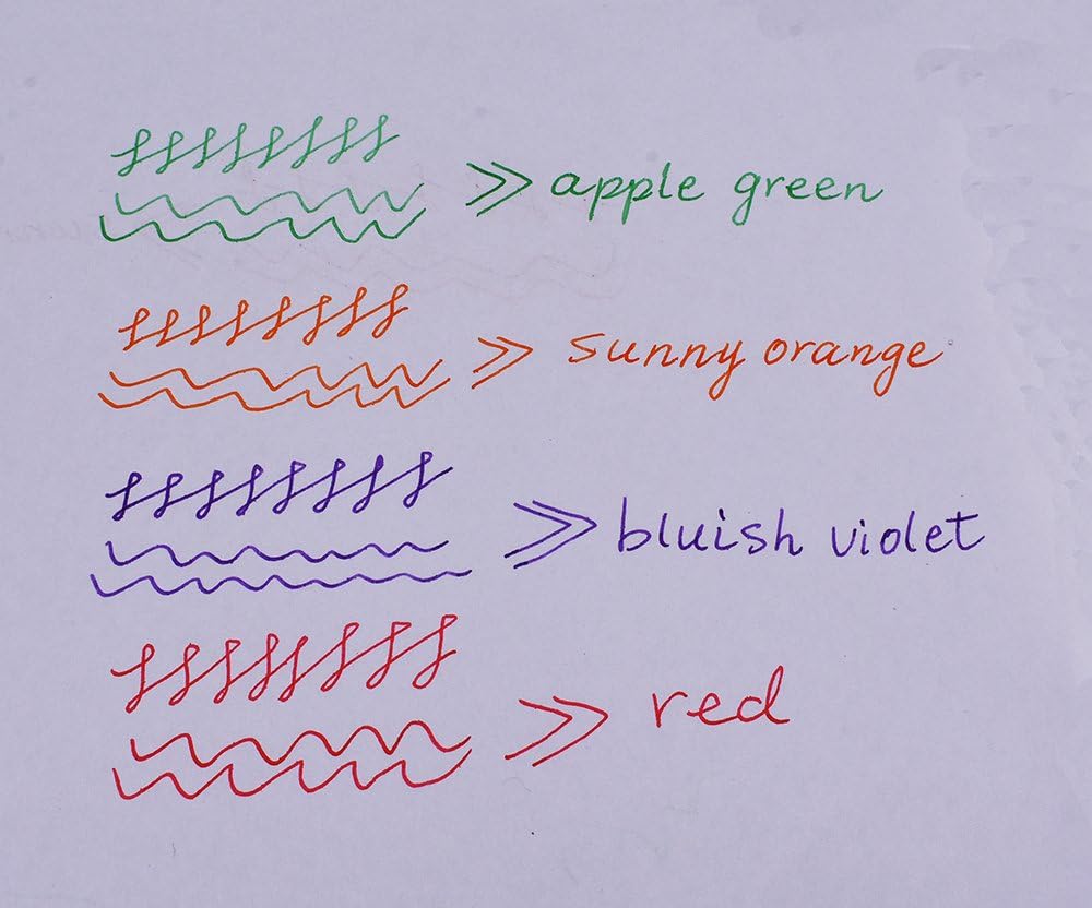 Jinhao Fountain Pen Green Ink Cartridge International Standard 2.6mm Bore Diameter Ink Refill Set of 30 PCS