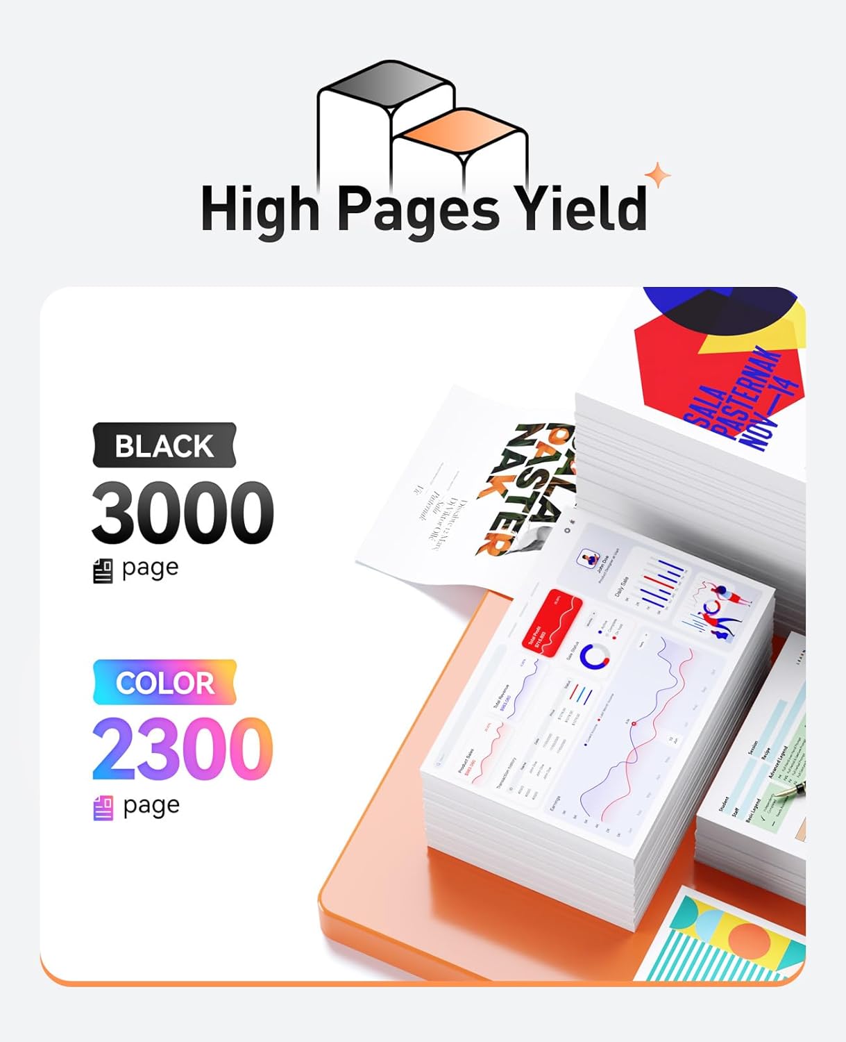 TN229XL Toner Cartridges 4-Pack Replacement for Brother TN229XL TN229 Toner Compatible with MFC-L3720CDW MFC-L3780CDW HL-L3220CDW HL-L3280CDW HL-L3300CDW HL-L8245CDW Printer(Black Cyan Magenta Yellow)