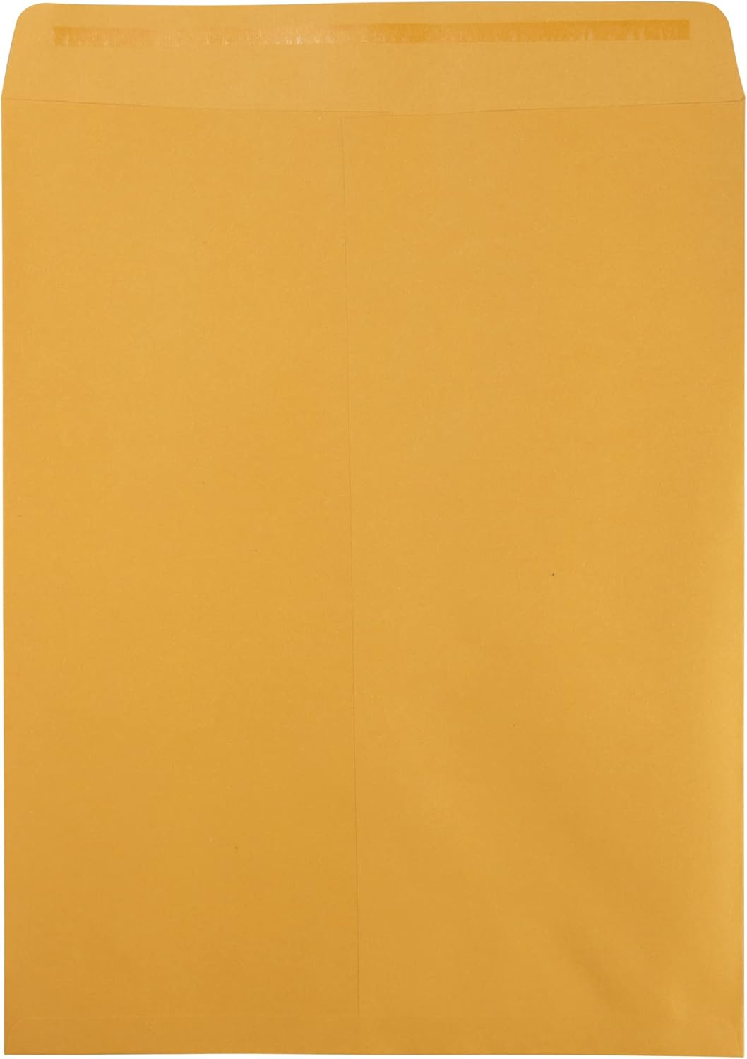 JAM PAPER 12 x 15 1/2 Open End Catalog Envelopes with Peel and Seal Closure - Brown Kraft - Bulk 500/Box