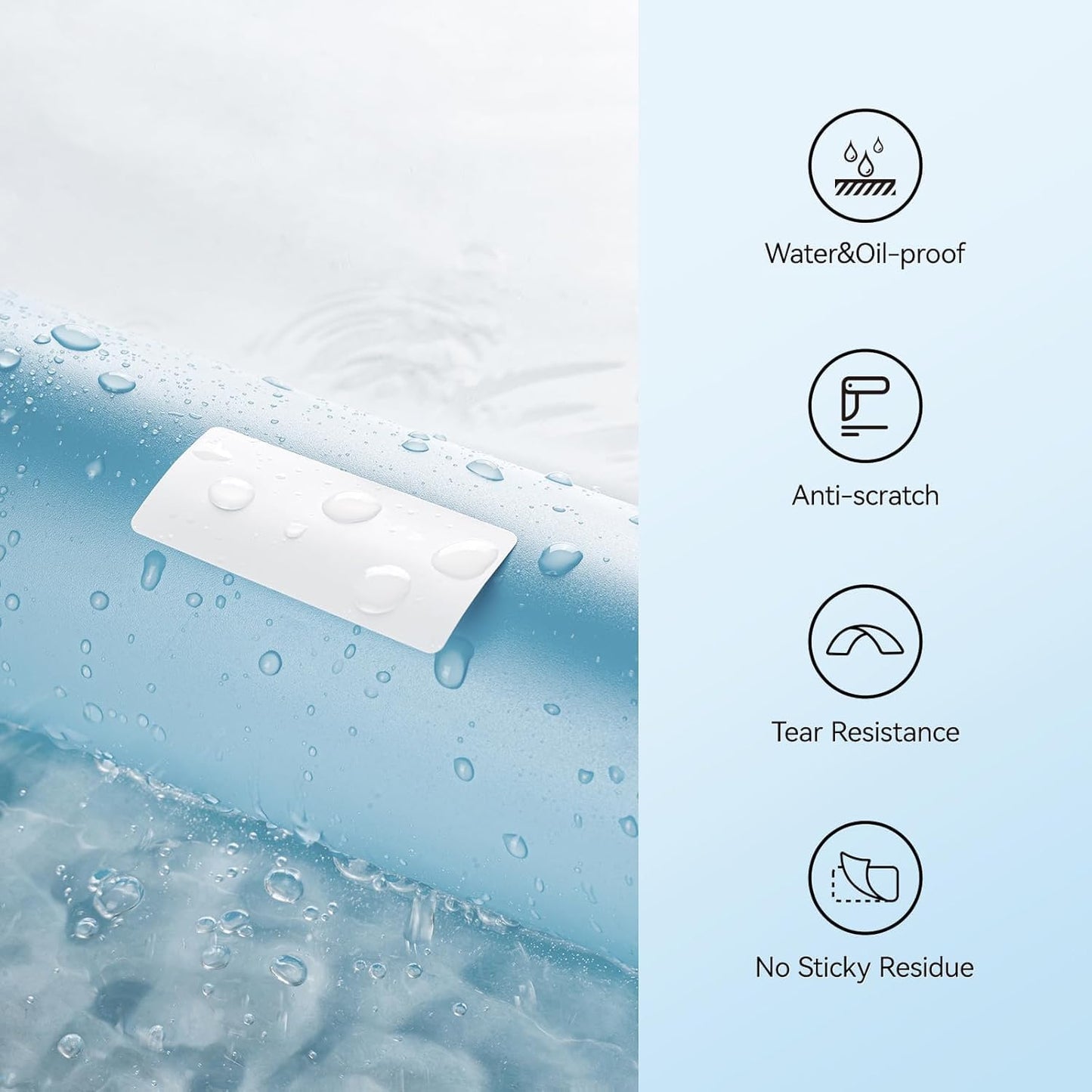 DEEPIN Label Maker Machine Portable Bluetooth Label Maker with Tape, Thermal Label Printer Multiple Templates for Phone, Mini Label Sticker Printer for Business Office Organization Black