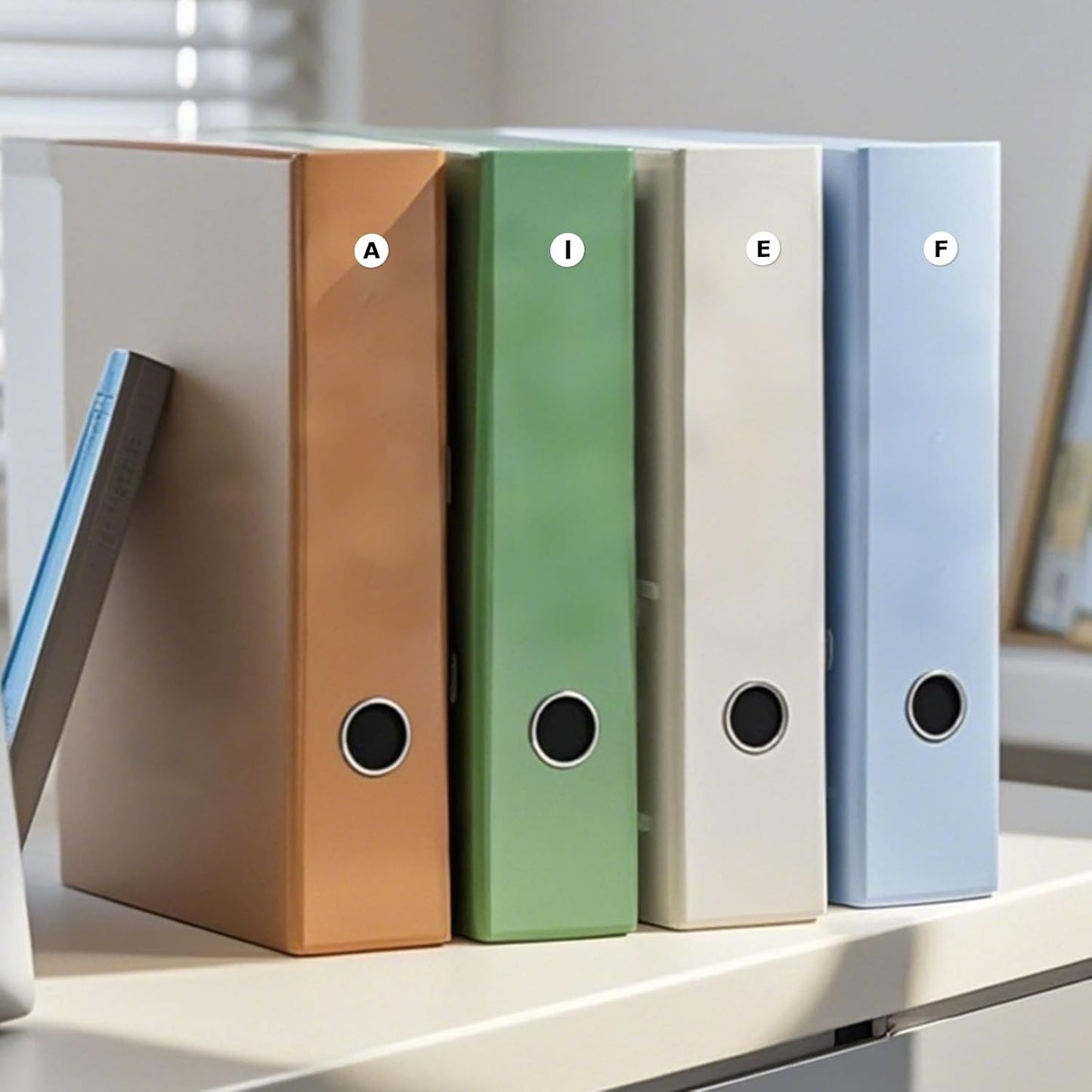 Letter I Round Labels 0.5 Inch Vinyl Circle Capital Alphabet Stickers Self-Adhesive Removable Waterproof Dots Tags for Home Office Inventory 1000 PCS