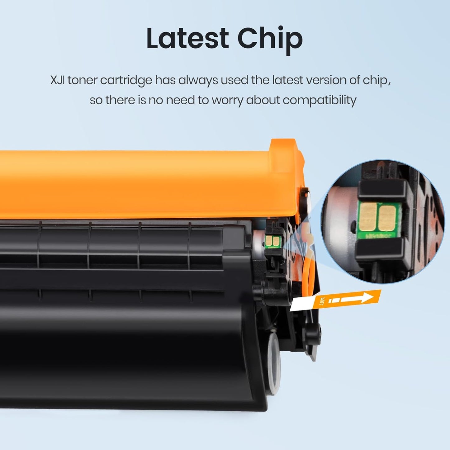 XJI 134X(with Chip) 2 Pack High Yield Compatible Toner Cartridges Replacement for HP 134 X A W1340X 134A W1340A, for Laser Jet M209dw MFP M234dw M234sdn M234sdw Printer Ink Black