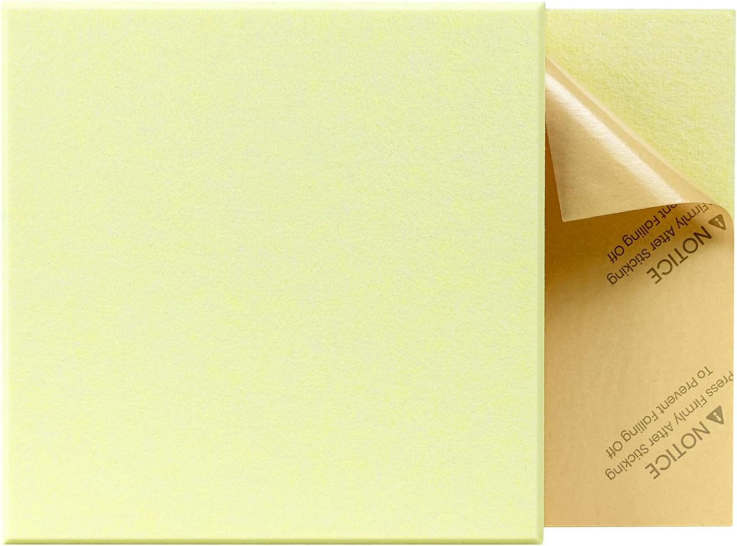 12 Pack Self-Adhesive Acoustic Panels, 12" X 12" X 0.4" High-Density Sound Proof Foam Panels for Walls, Soundproof Wall Panels for Home & Office (Light Yellow)