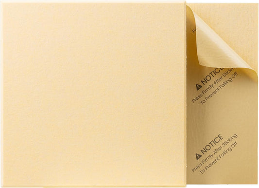 22 Pack Self-Adhesive Acoustic Panels, 12" X 12" X 0.4" High-Density Sound Proof Foam Panels for Walls, Soundproof Wall Panels for Home & Office (Apricot Pink)