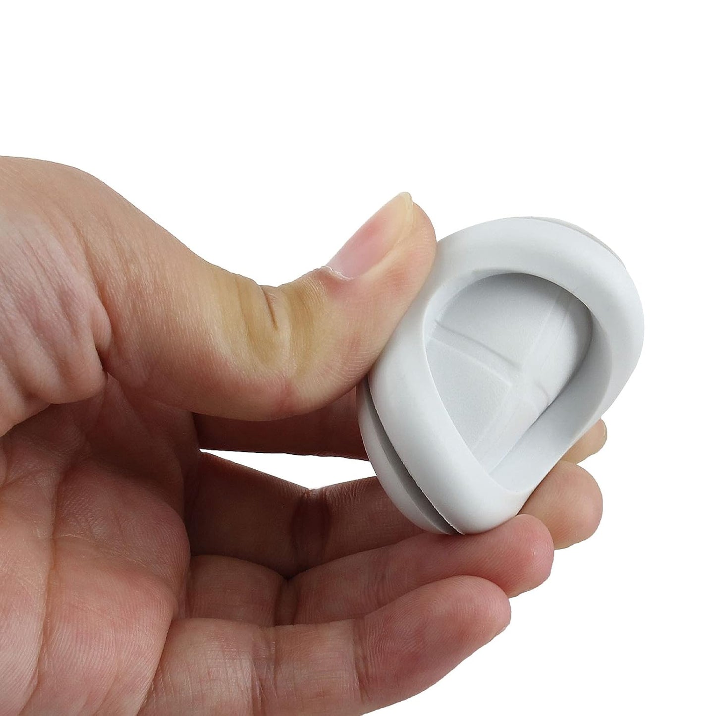 10 Pack 1-3/16" Inside Diameter 1-1/2" Drill Hole Rubber Grommet, Firewall Plug Grommet Rubber Grommets Wire Protection, Double Sided Round (White)