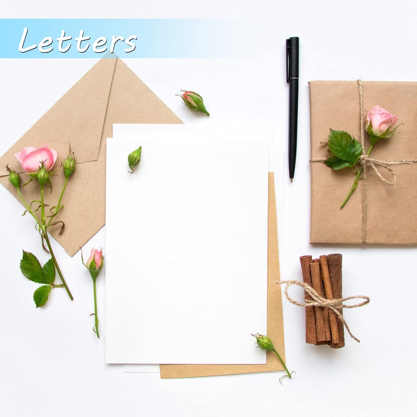 Mepase 500 Sheets Cardstock Paper 8.5 x 14 Ream White Paper, 65lb Card Stock Printer Legal Cardstock for Invitations, Menus, Wedding, DIY Cards