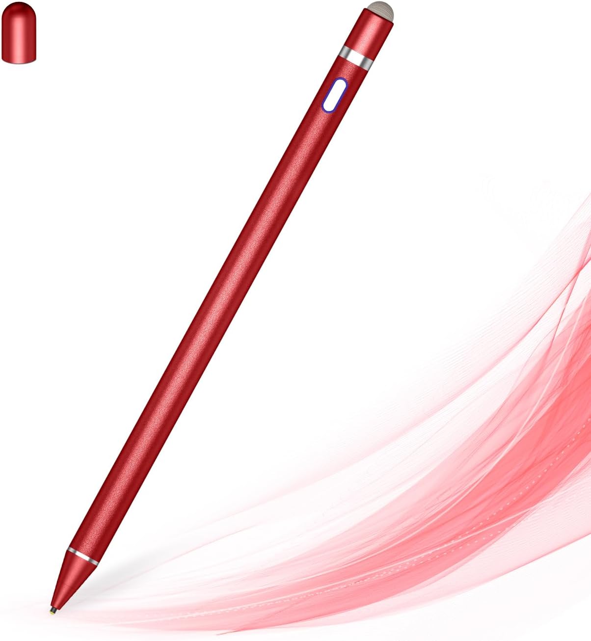 Active Stylus Pen for Touch Screens, Dual Pen Tips for Drawing &Writing,High Precise Universal Digital Pencil for Tablet/Phone/Sam-Sung/K-indle,i-Pad Air/Pro/Mini,A-pple i-Phone 16/15/14/13/12/11/X/8