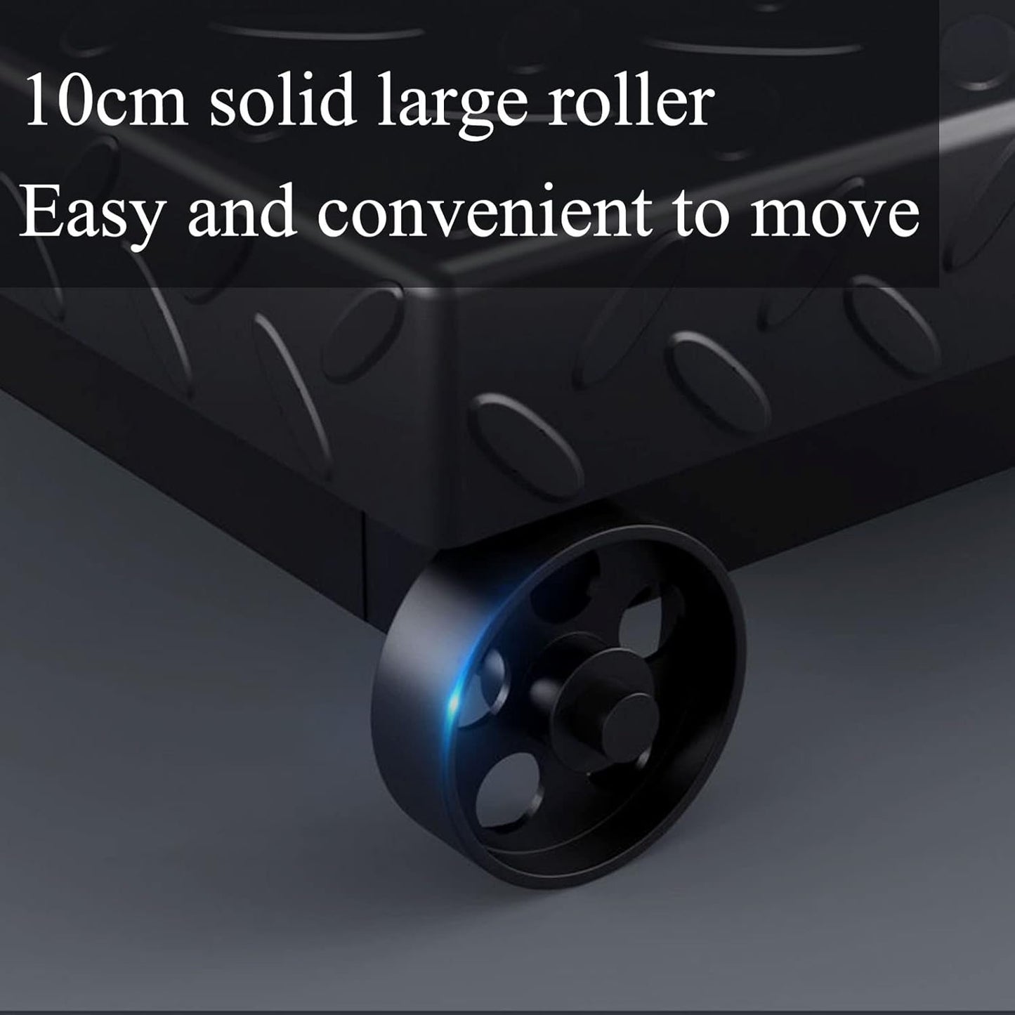 660lb Industrial Platform Scale with Wheels Computing Floor Digital Scale with Accurate LB/KG Price Calculator High Definition Displa Foldable for Weighing Luggage Package Shipping Mailing