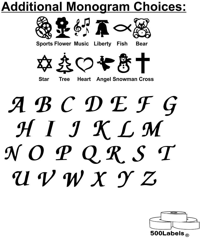 Return Address Labels - Roll of 250 Personalized Labels (White)