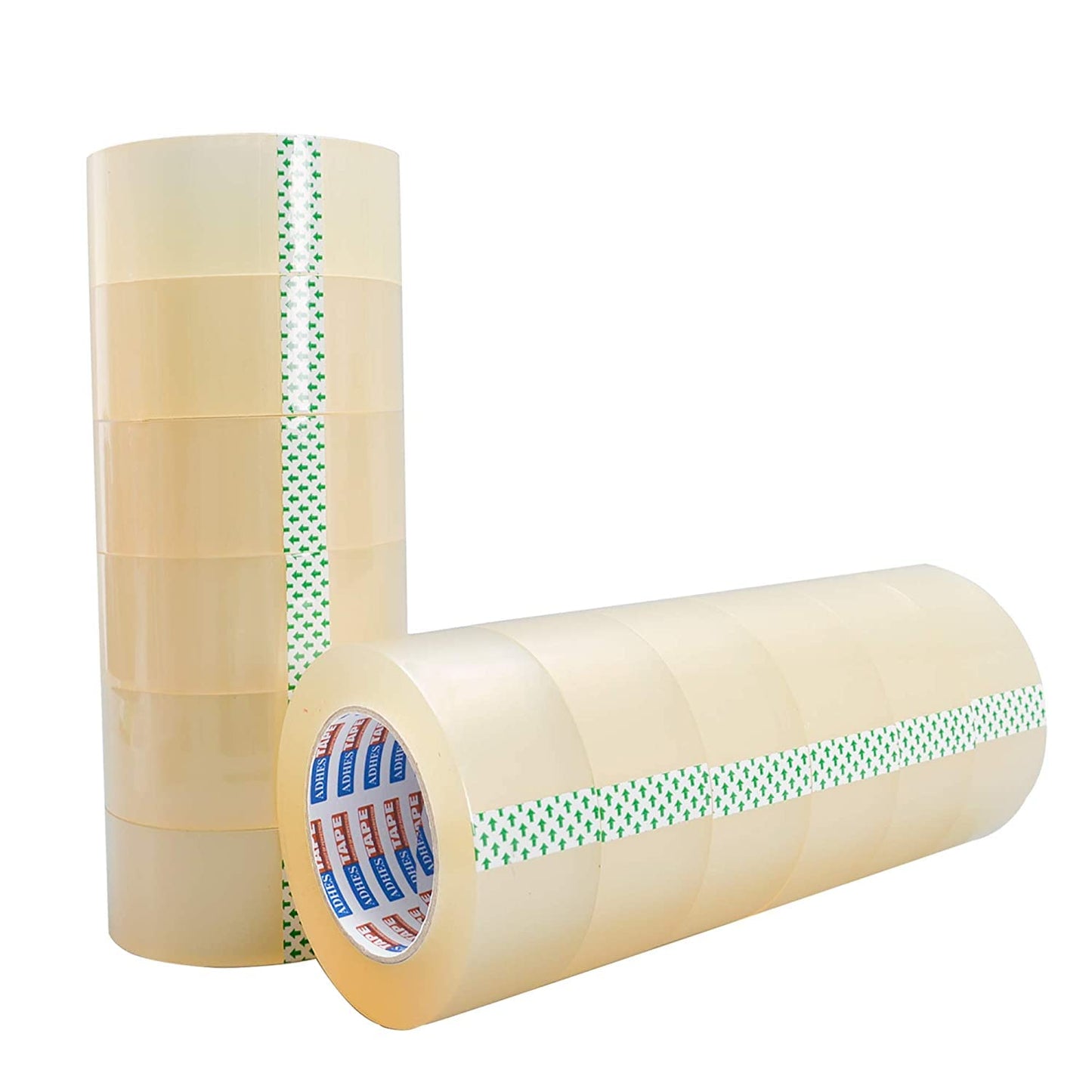 ADHES Packing Tape for Shipping Packaging Moving Boxes,1.88 in x 100 Yard x 2.6 Mil, 36 Rolls
