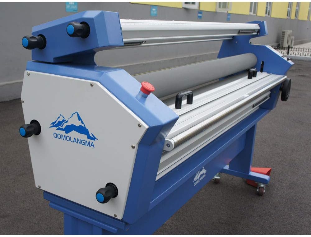 US Stock Wide Format Laminator 55in/63in Full-Auto Cold Laminating Machine With Trimmer - Roll to Roll Large Format (55 Inch)