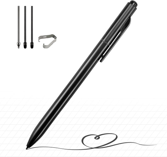 ProSketch Digital Pen fits for Remarkable 2 /Scribe/Supernote with Eraser Pencil Clip+NeverReplace Fine Titanium Tips,Tilt Draw&4096 Pressure Level,EMR Pen Replacement,Empower Your Digital Craft