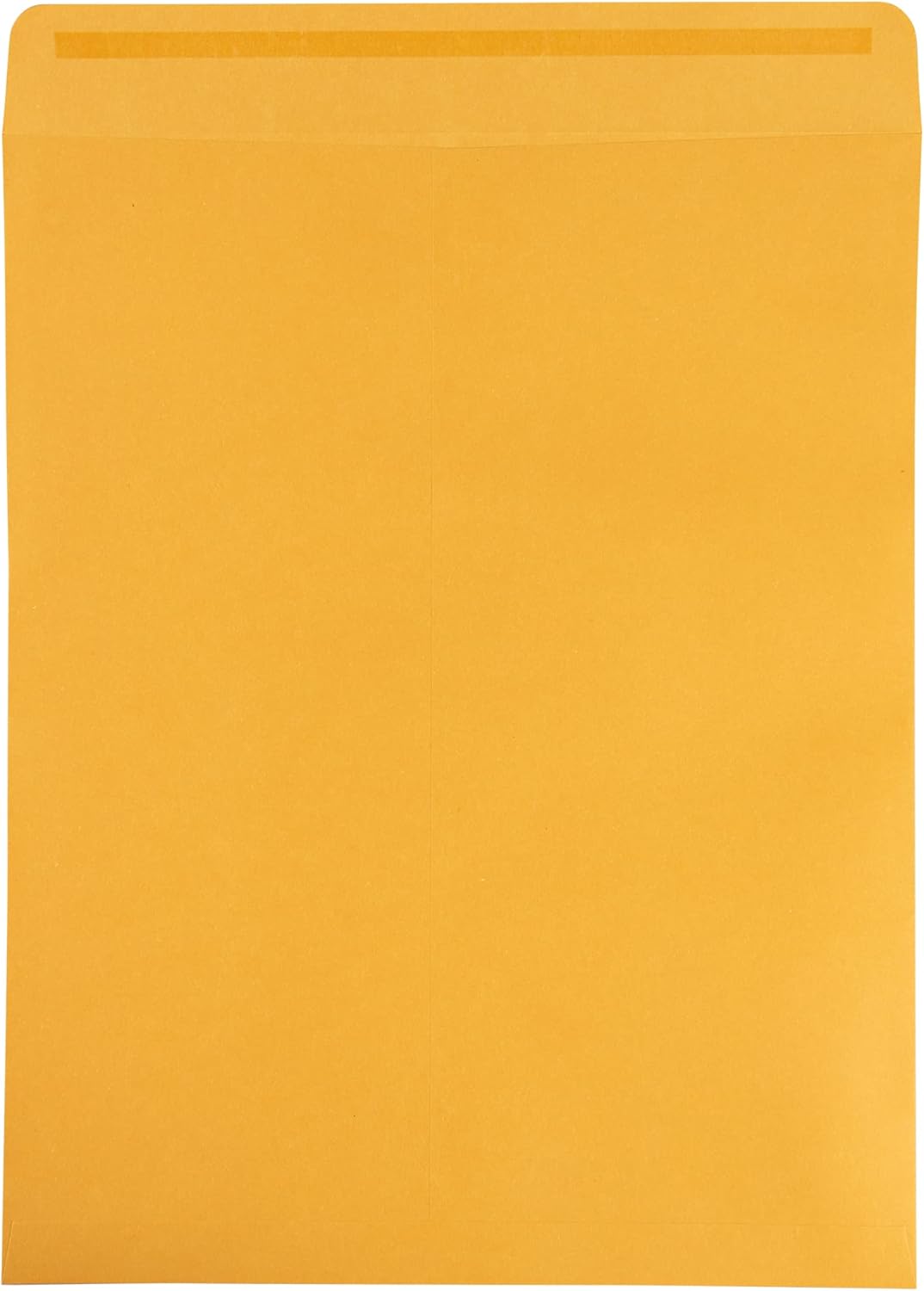 JAM PAPER 11 1/2 x 14 1/2 Open End Catalog Commercial Envelopes with Peel and Seal Closure - Brown Kraft Manila - Bulk 250/Box