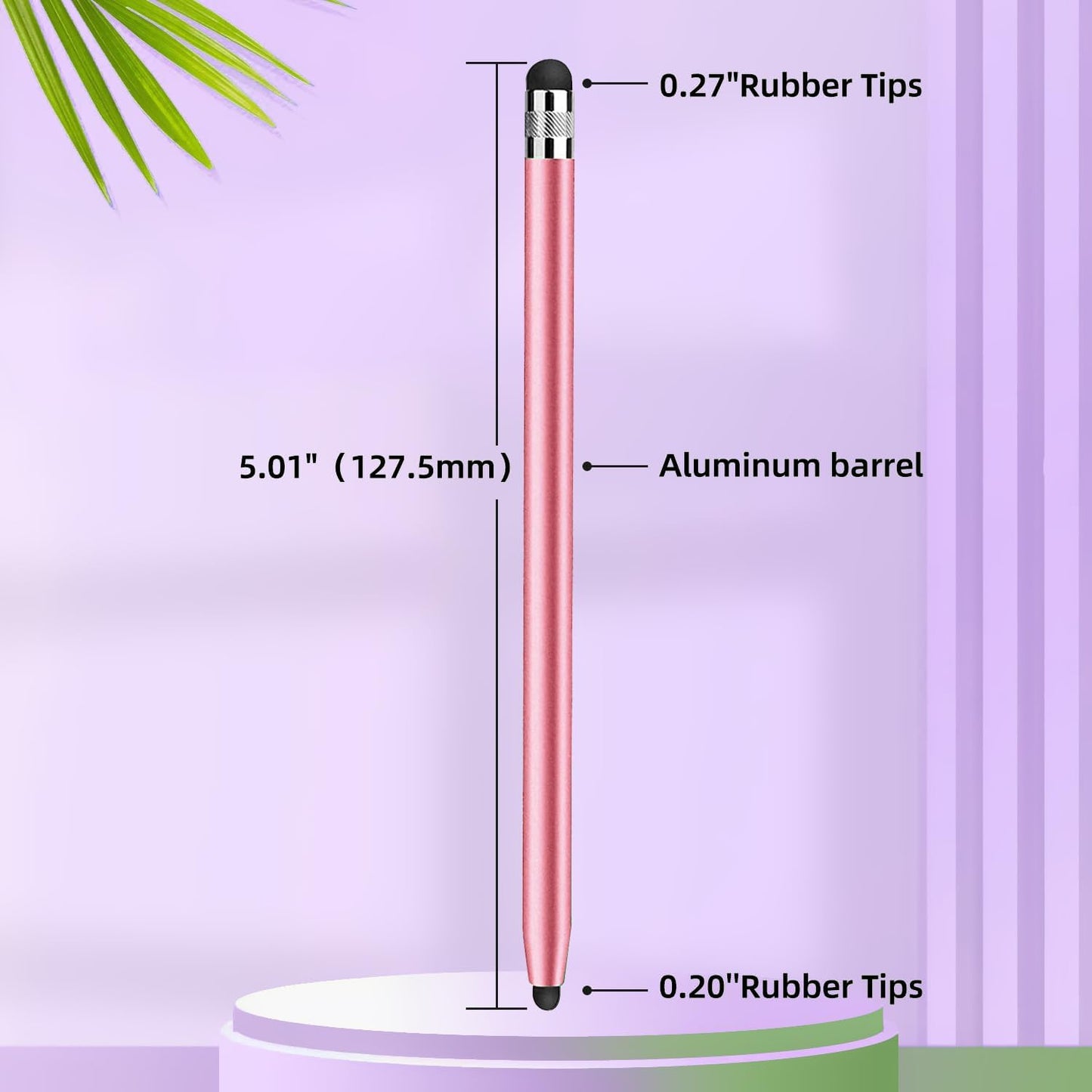 Stylus for Touch Screens (5Pack) Stylus Pens for iPad iPhone Android Chromebook Tablets and More Capacitive Touchscreen Devices High Sensitivity & Precision No Scratches Rubber Tips Stylist
