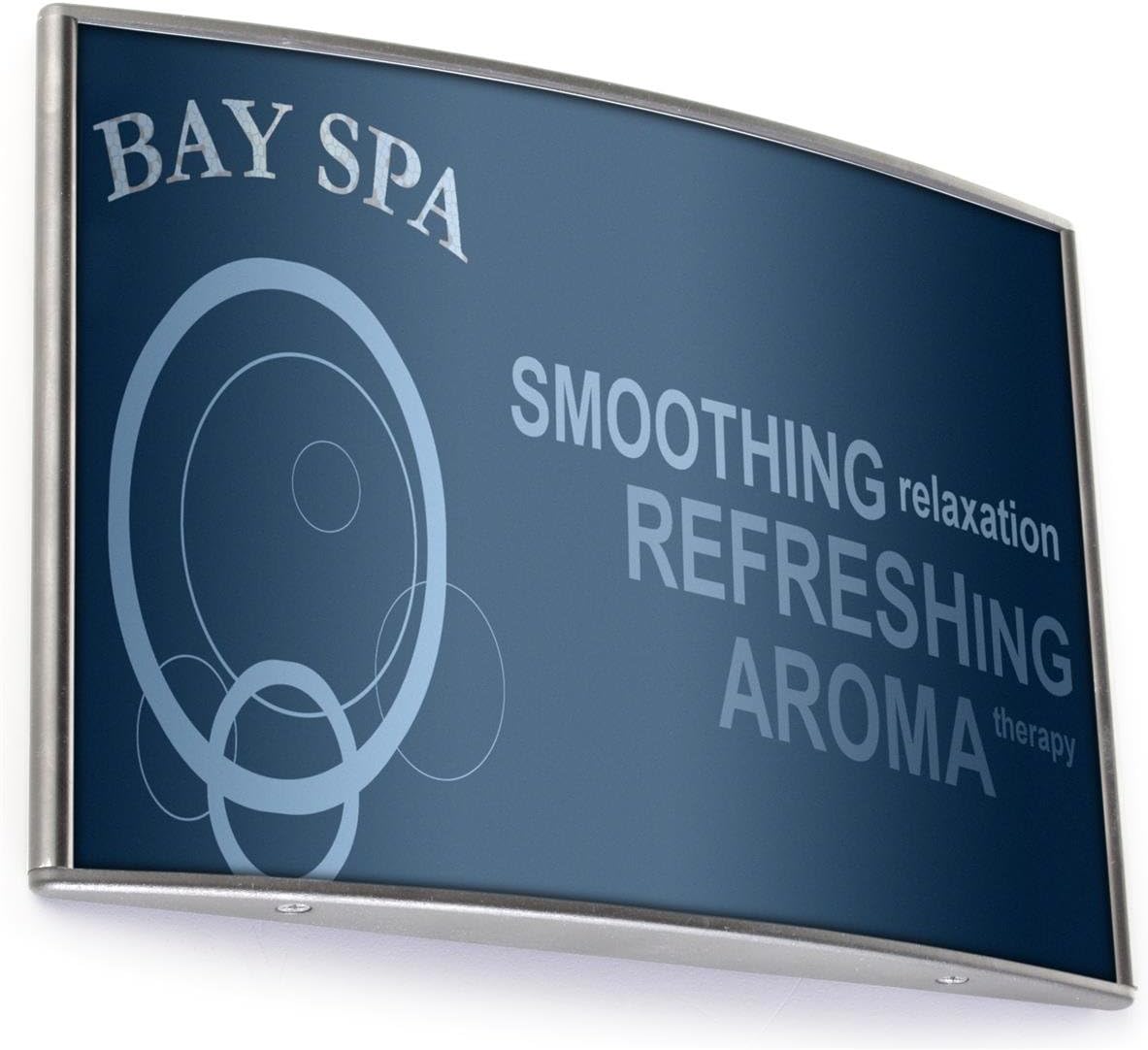 Displays2go Wayfinding Systems for 6" x 8-1/2" Custom Signage - Set of 2