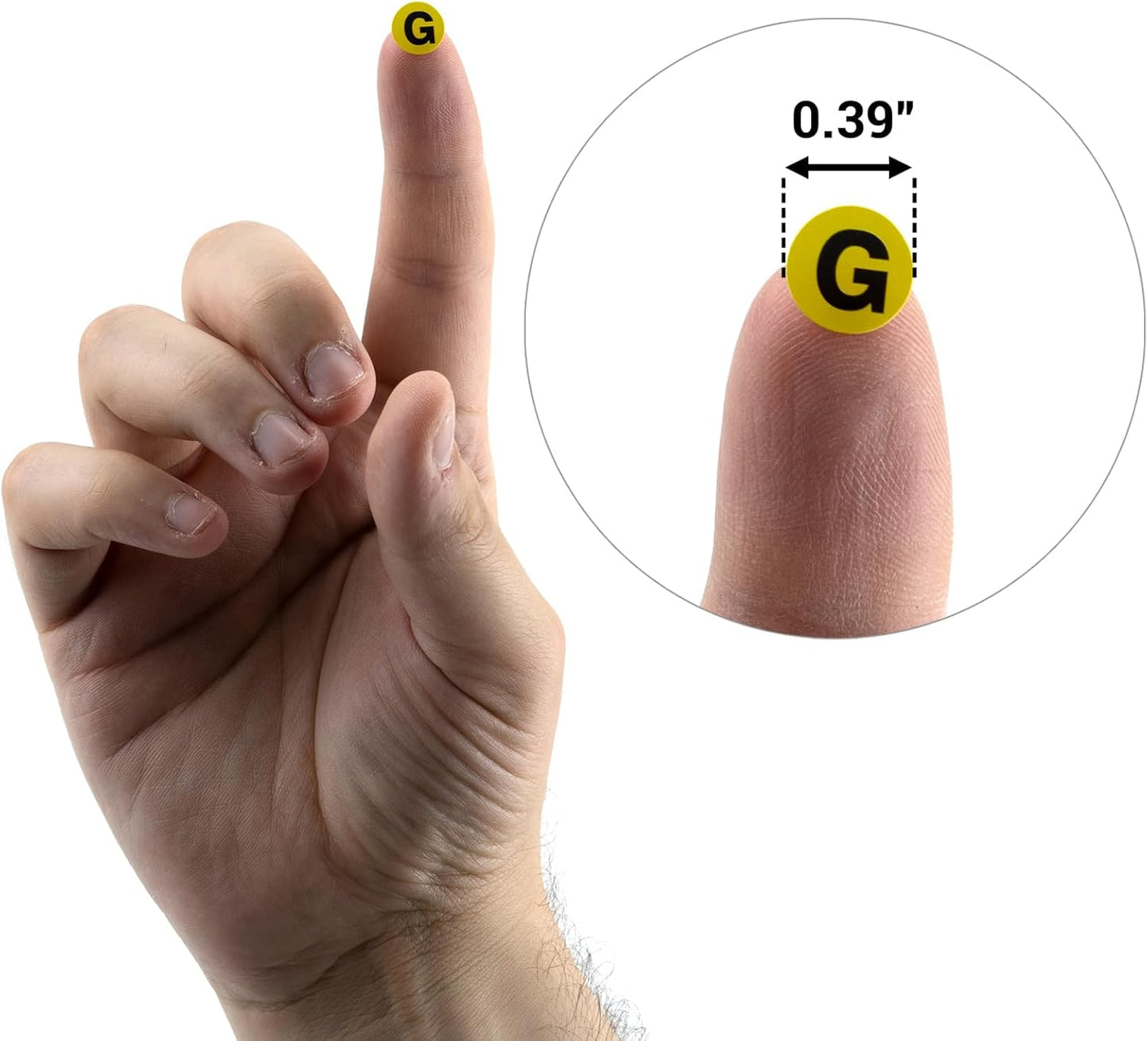 3510 Pcs A to Z Round Self Adhesive Alphabet Stickers Labels Signs- 120 Sets Multipurpose Small Letter Stickers