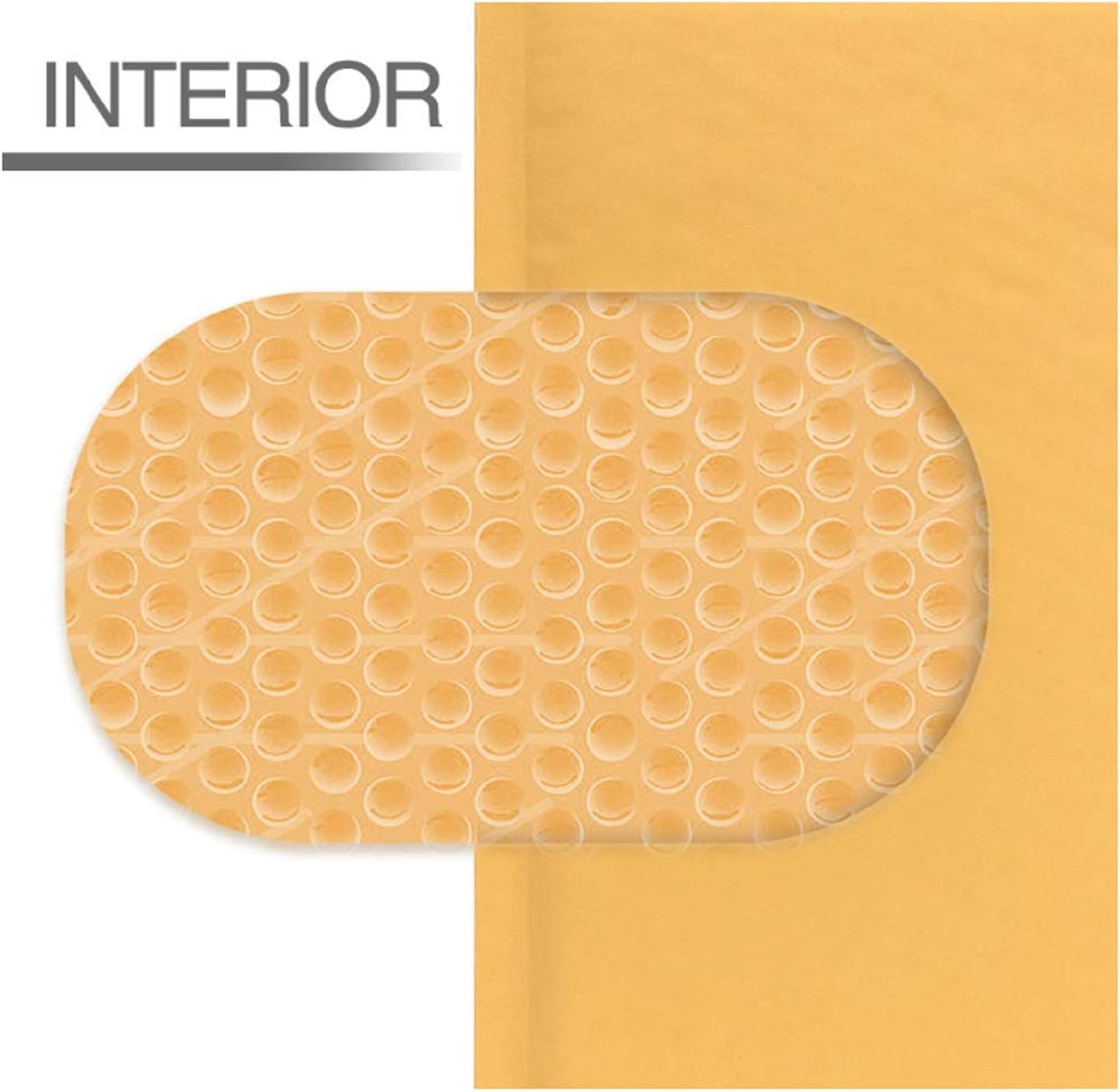 Secure Seal #7 14.25x20 Kraft Bubble Mailers Padded Shipping Envelopes (Pack of 50)