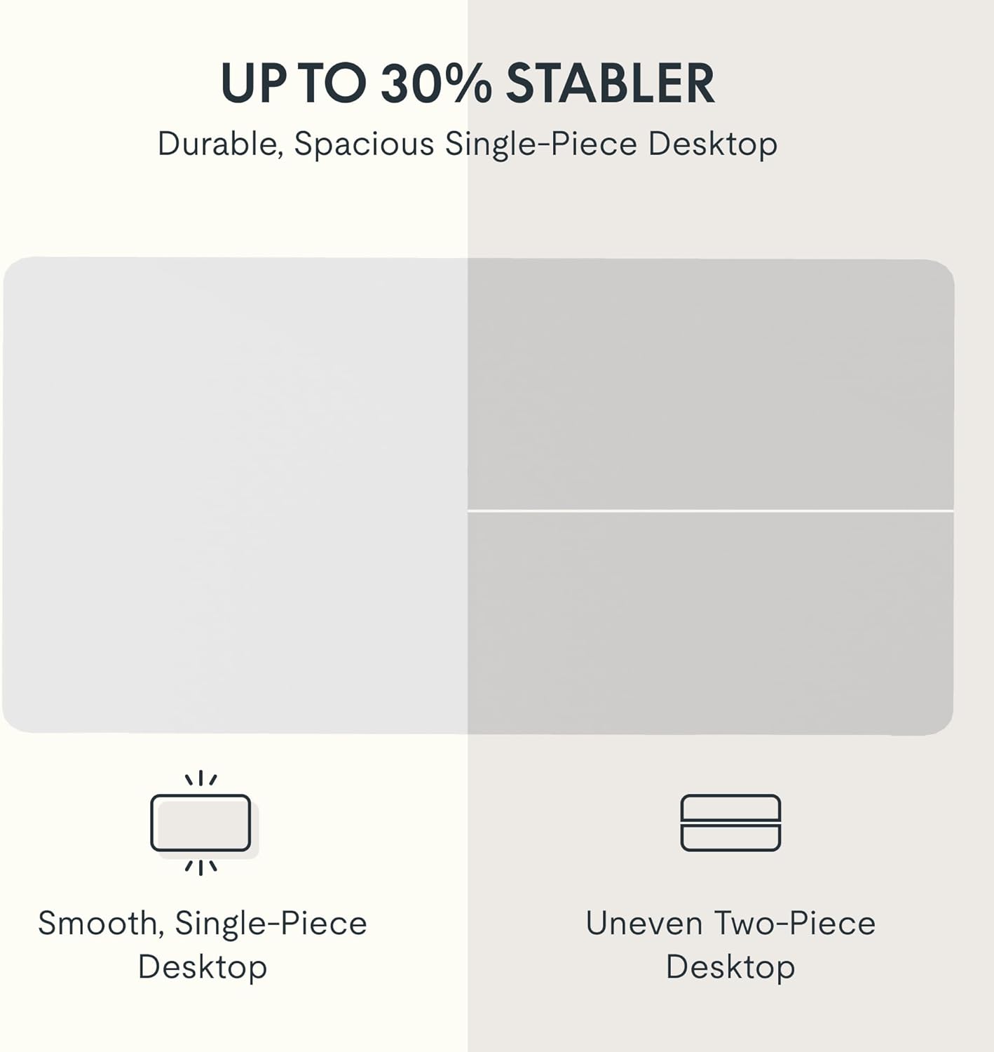 FLEXISPOT EN2 Whole-Piece Standing Desk with Clamp Power Strip, 60 x 24 Electric Stand Up Height Adjustable Desk with Cable Management (Black Frame + 60" White Top, 2 Packages)