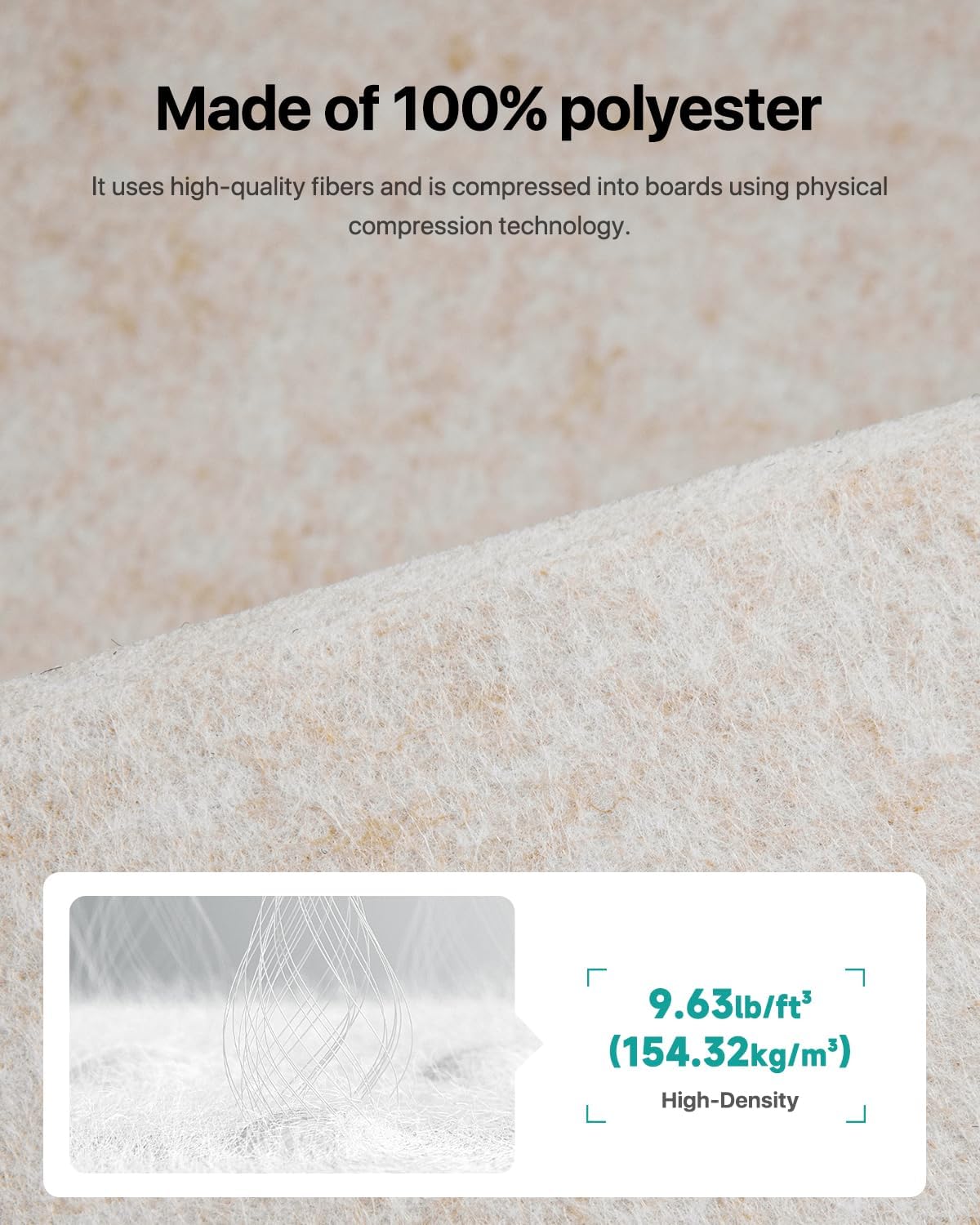 Soundsbay Acoustic Panels, 12 Pack Hexagon Soundproof Wall Panels High Density Sound Absorbing Panel, Sound Proof Foam Panels for Walls, Office, Reccording Studio, Ceiling 12" X 10" X 0.4"