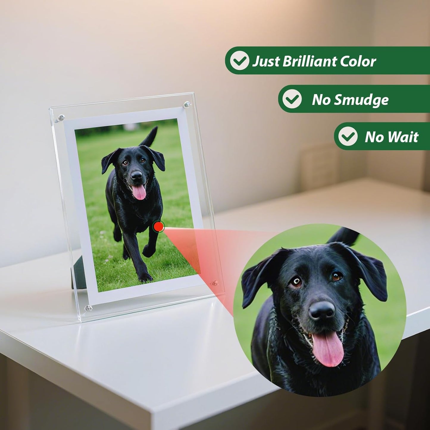 Uinkit Glossy Inkjet Photo Paper 8.5x14 Legal Size, 48lb 180gsm, 100 Sheets - Professional Photographic Quality, Compatible with Dye Ink Inkjet Printers, High-Gloss Finish for Vibrant Prints