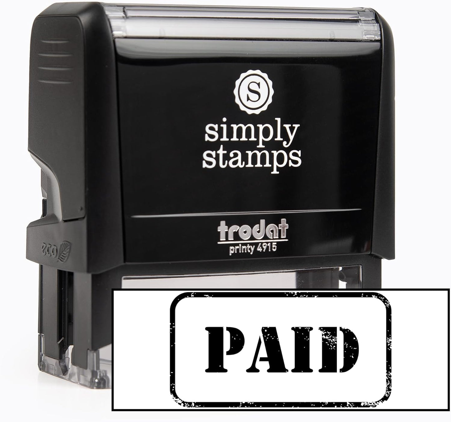 Paid Office Stamp | 4 Different Sizes | 20 Designs | Multiple Color Options | Perfect for Quick Validation of Office Documents (Paid, Xtra Wide)