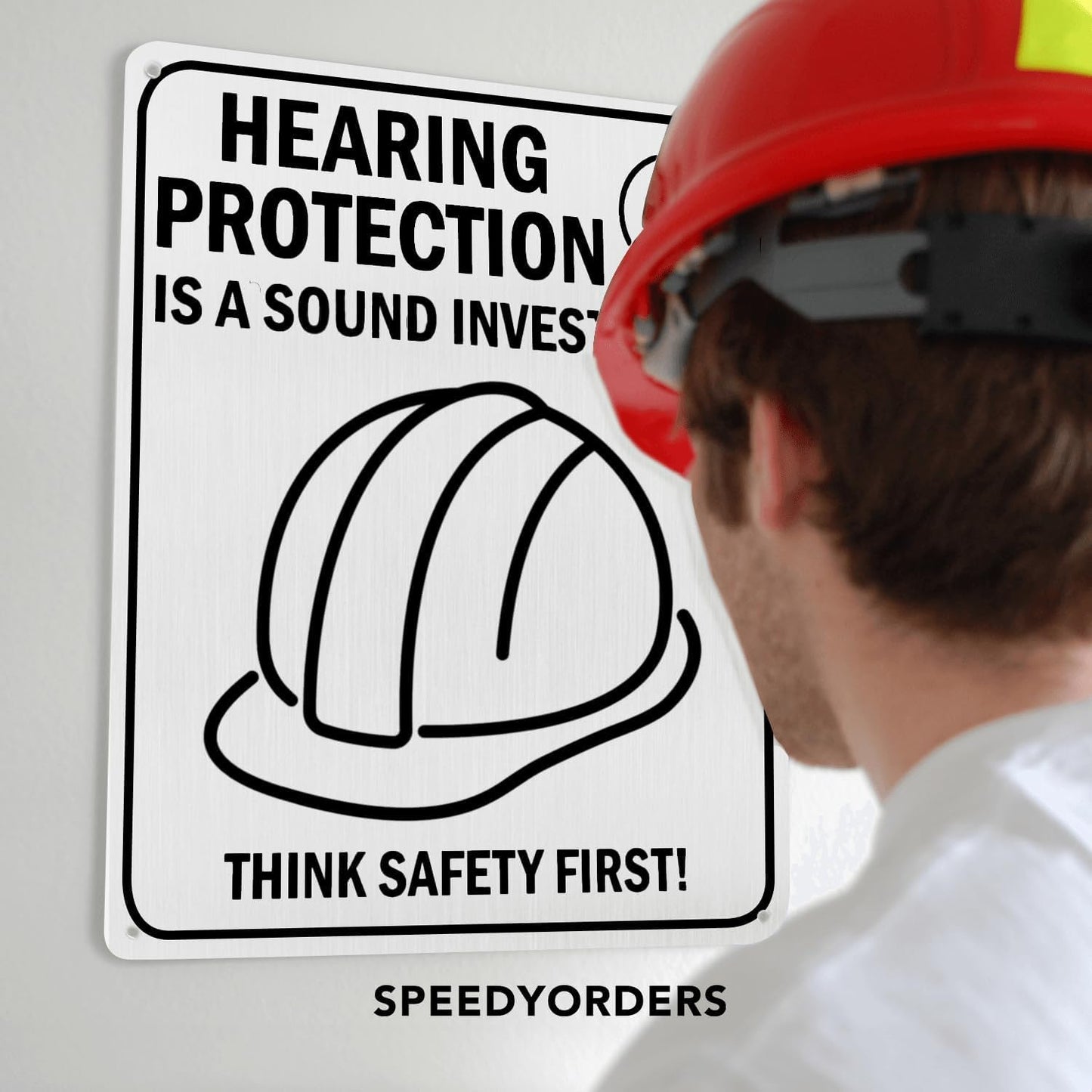 Custom Outdoor Metal Signs, Personalized Aluminum Signs, Customized Safety Signs, Metal Business Signs, Waterproof Outdoor Business Signs, White Aluminum (White, 10x7 In)