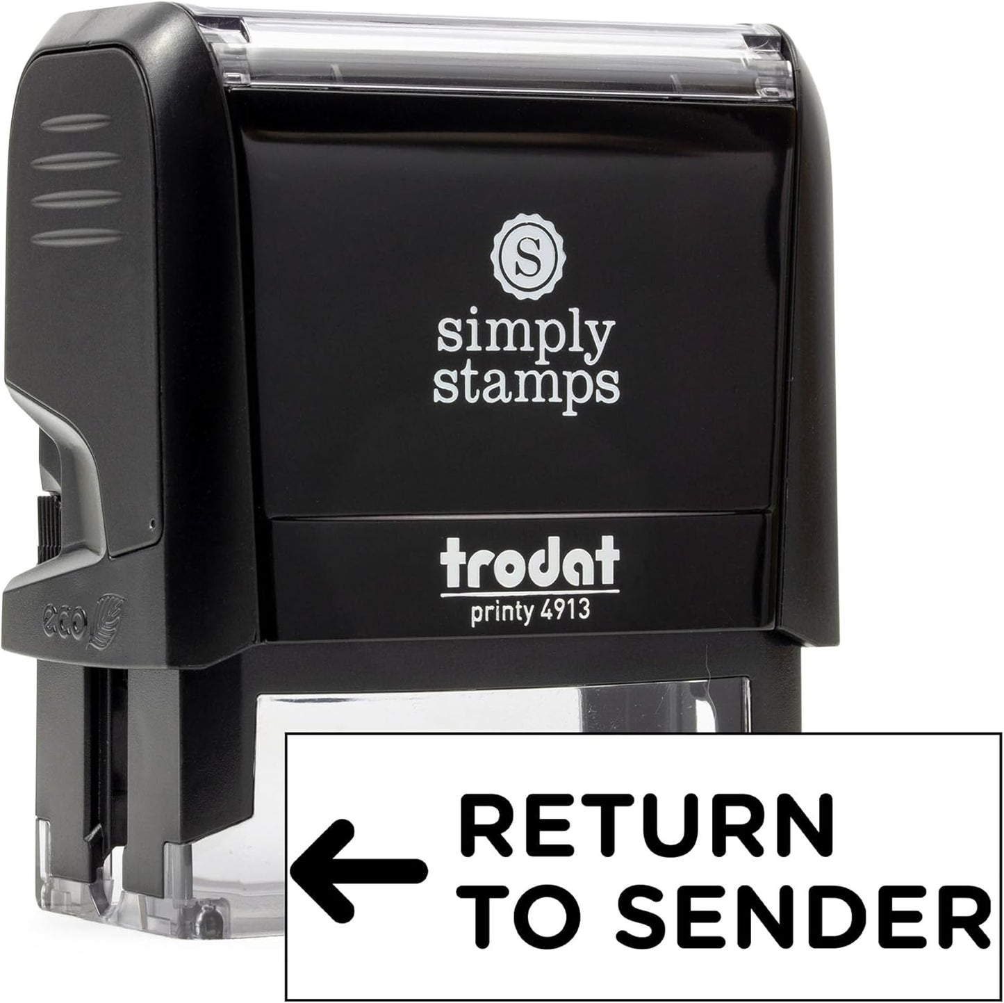 Return to Sender Office Stamp | 4 Different Sizes | 20 Designs | Multiple Color Options | Perfect for Quick Validation of Office Documents (Return to Sender, Large)
